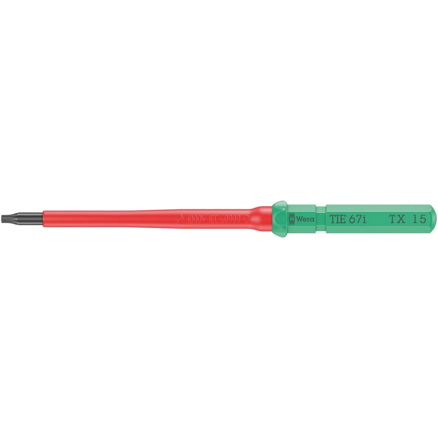 Wera Kraftform Kompakt VDE 67 I Torx Take It Easy, Torx 15x157-mm. - Image 1