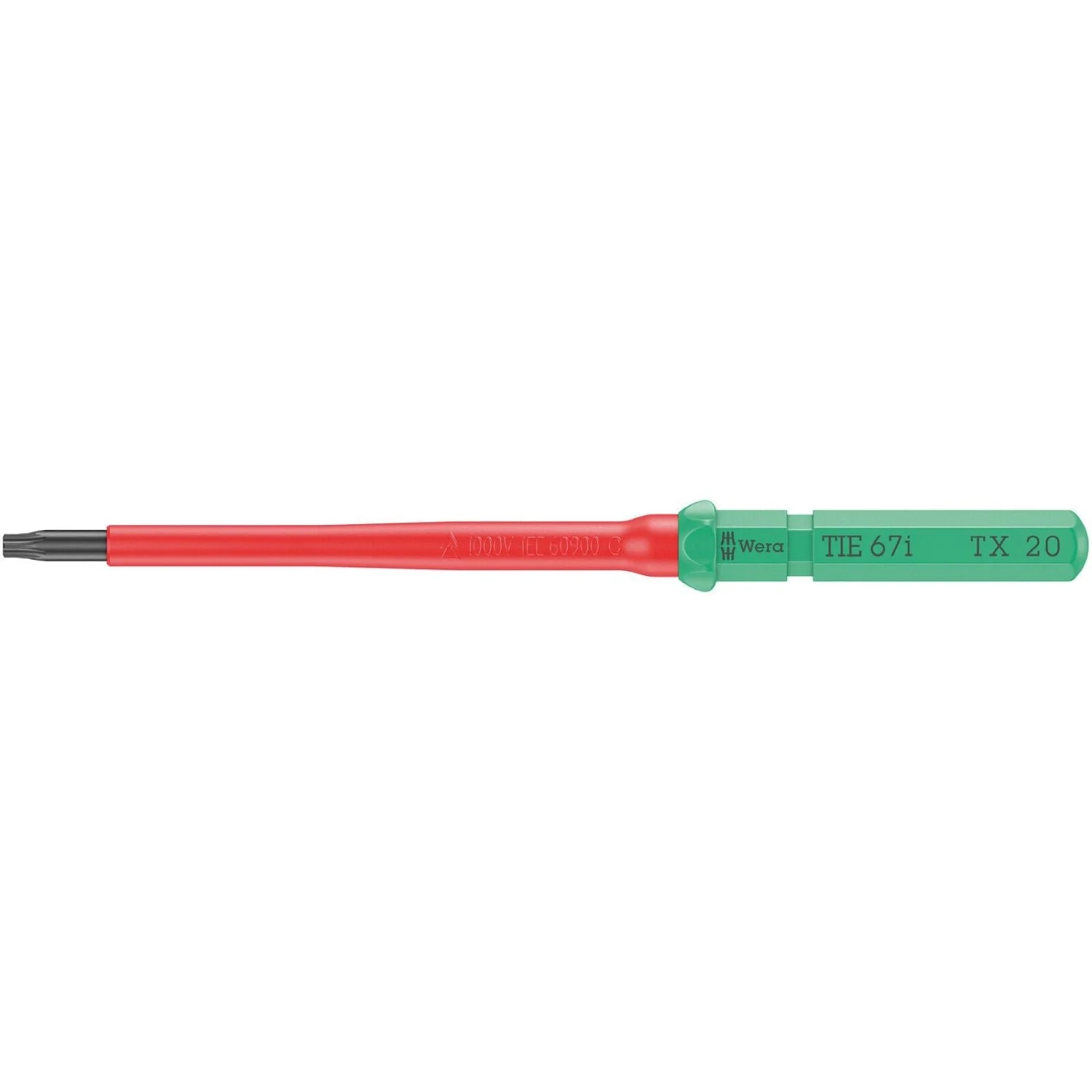 Wera Kraftform Kompakt VDE 67 I Torx Take It Easy, Torx 20x157-mm. - Image 1