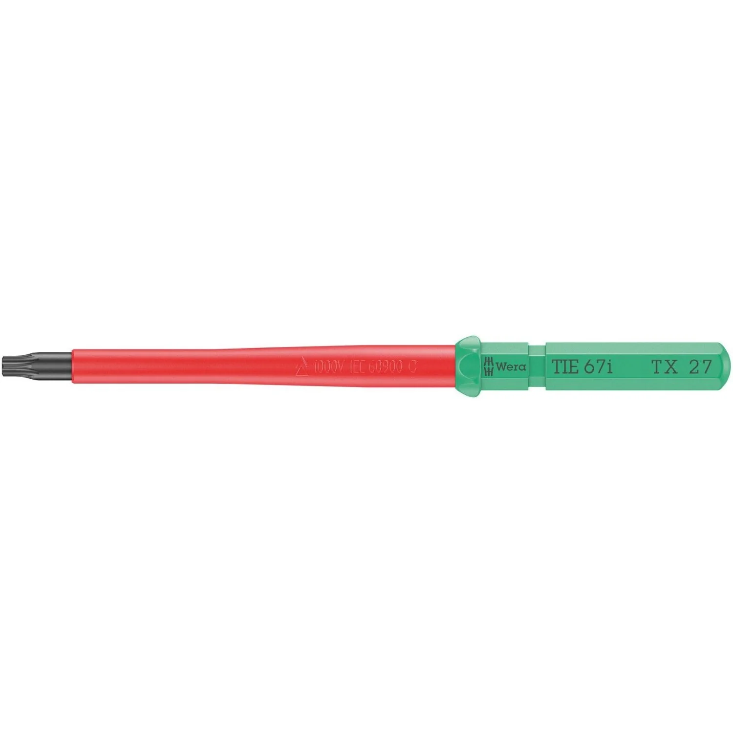 Wera Kraftform Kompakt VDE 67 I Torx Take It Easy, Torx 27x157-mm. - Image 1