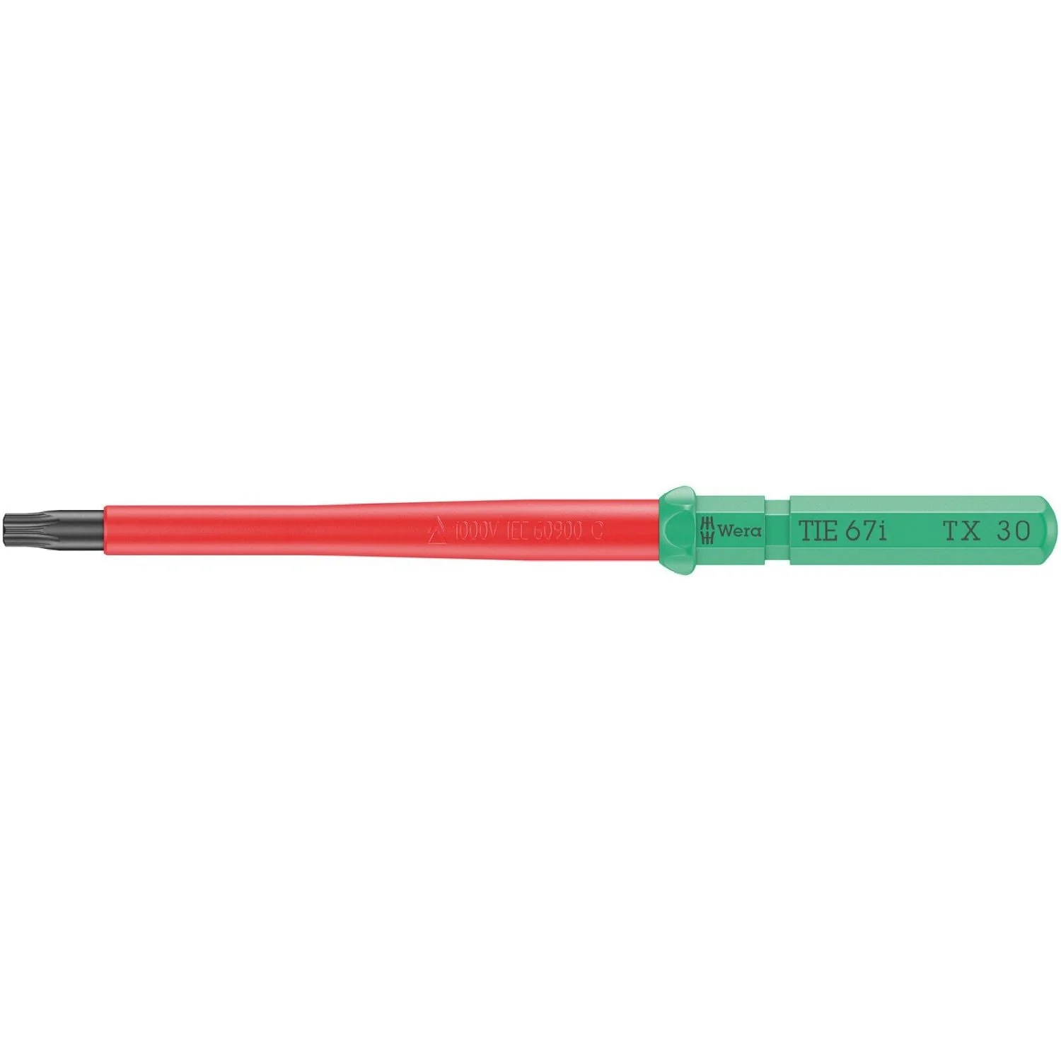Wera Kraftform Kompakt VDE 67 I Torx Take It Easy, Torx 30x157-mm. - Image 1