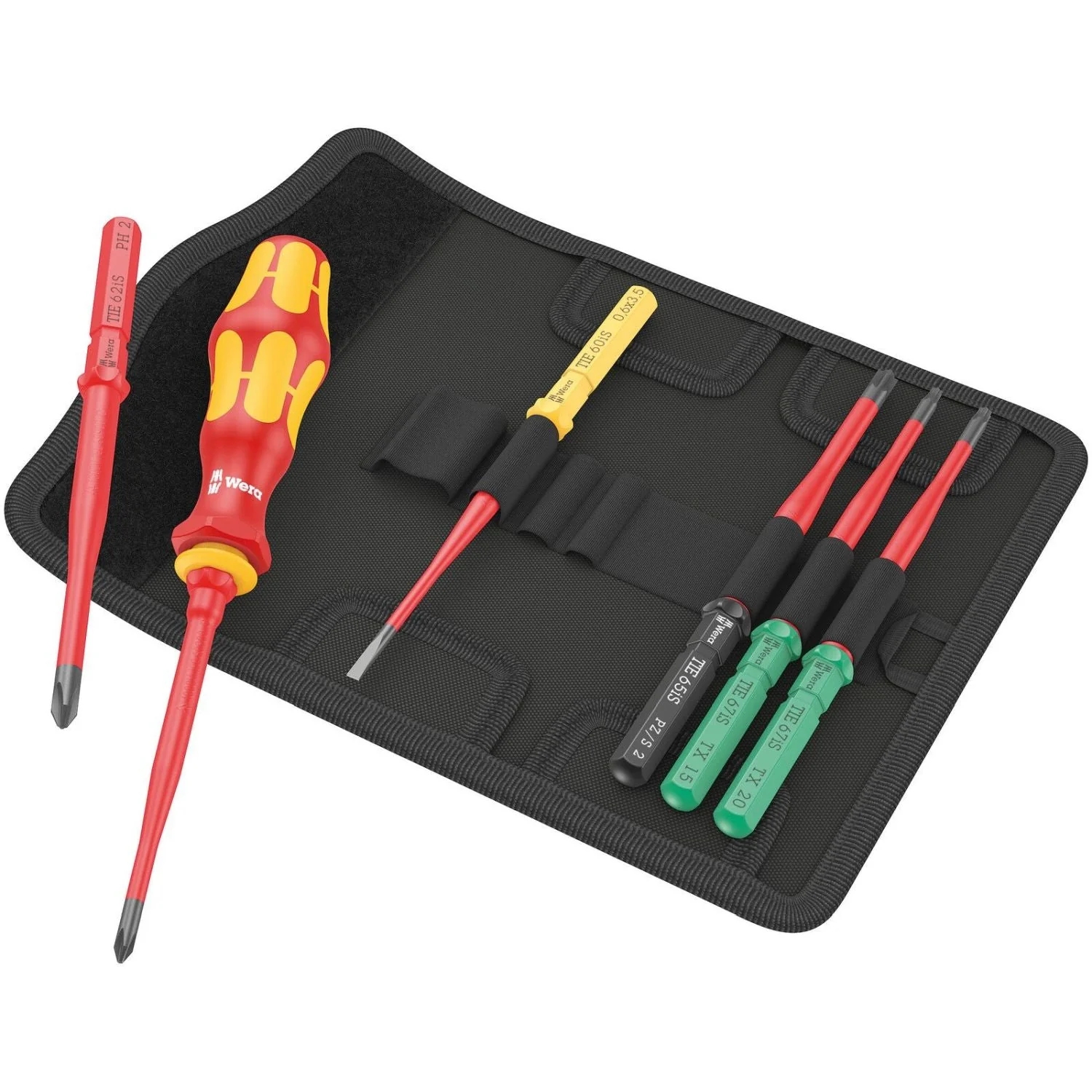 Wera Kraftform Kompakt VDE 7 Extra Slim 1 Tool Finder, 7-Pieces - Image 1