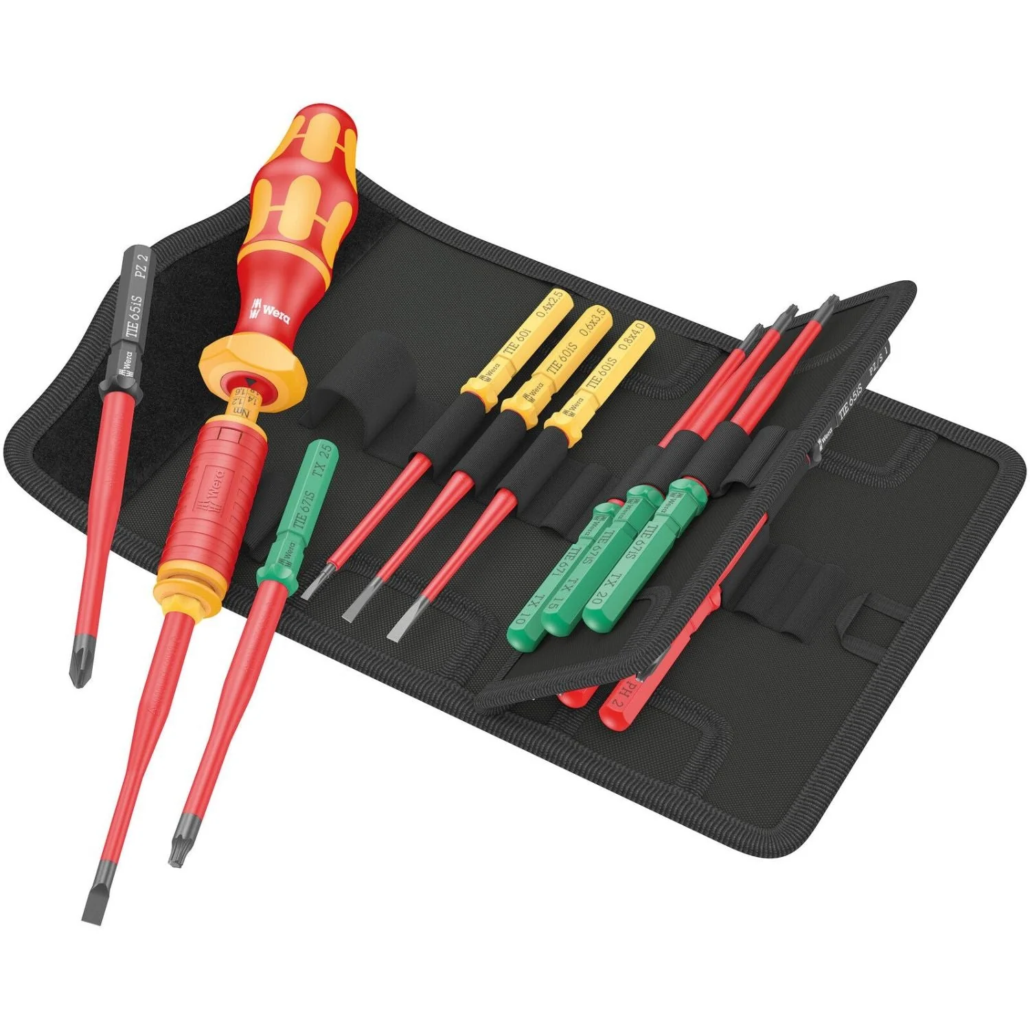 Wera Kraftform Kompakt VDE 15 Torque 1.2-3.0 Nm Extra Slim 1 Tool Finder, 15-Pieces - Image 2