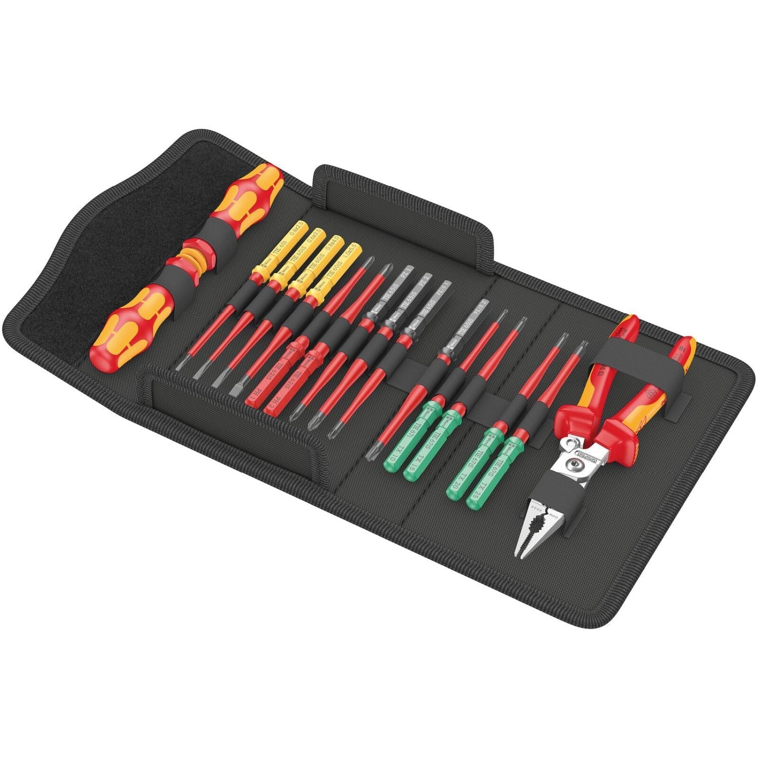 Wera Kraftform Kompakt VDE 17 Extra Slim 1 Tool Finder, 17-Pieces - Image 2