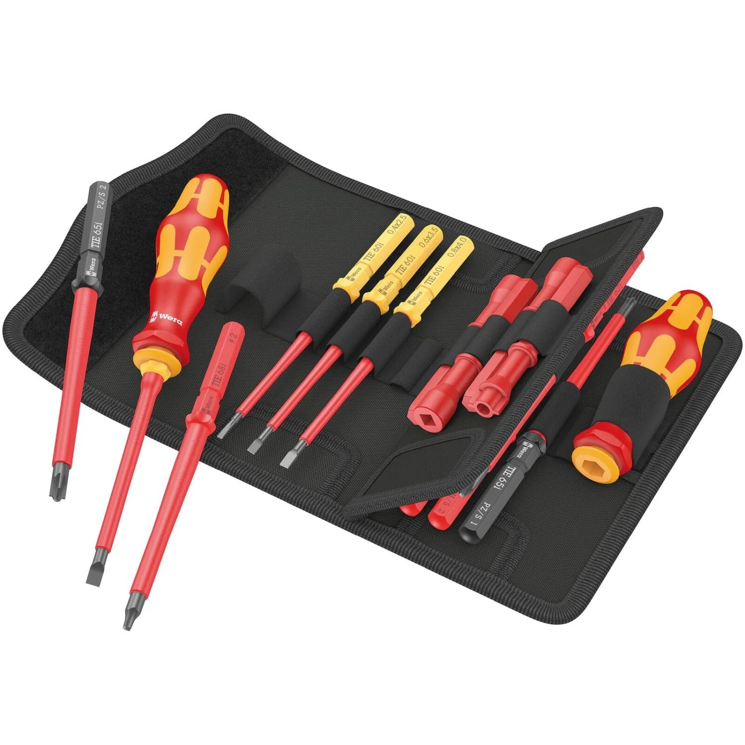 Wera Kraftform Kompakt VDE 18 Imperial 1 Tool Finder, 18-Pieces - Image 1