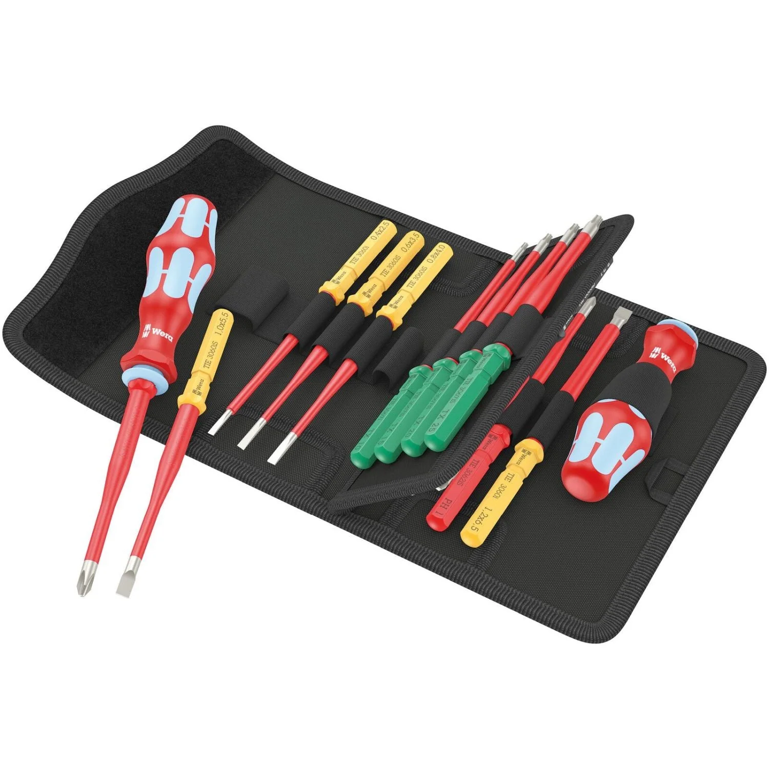 Wera Kraftform Kompakt VDE Stainless 17 Extra Slim 1 Tool Finder, 17-Pieces - Image 2