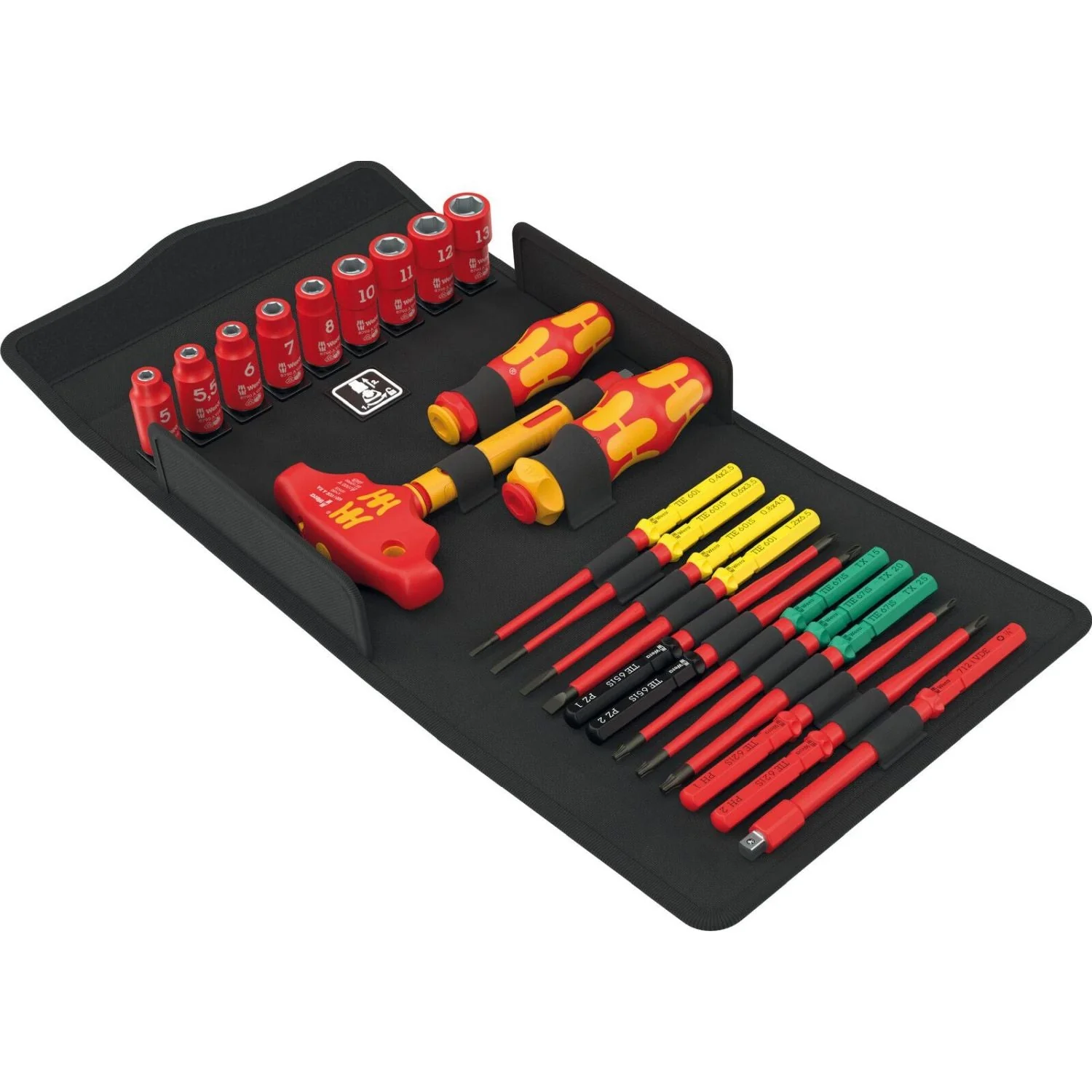 Wera Kraftform Kompakt VDE 24 Allrounder Set 1, 25-Pieces - Image 1