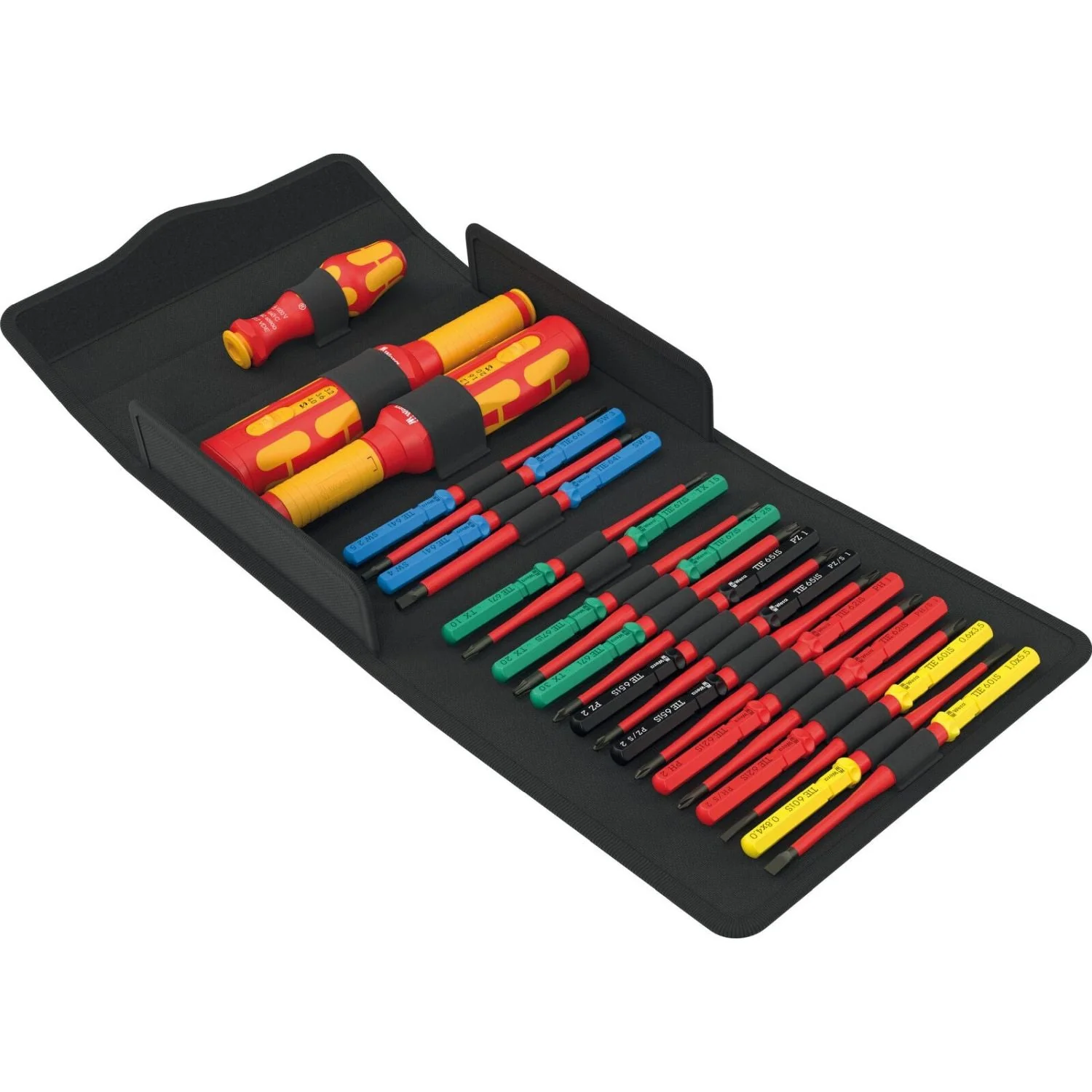 Wera Kraftform Kompakt VDE Safe-Torque Speed Control Cabinet Set 1, 23-Pieces - Image 1