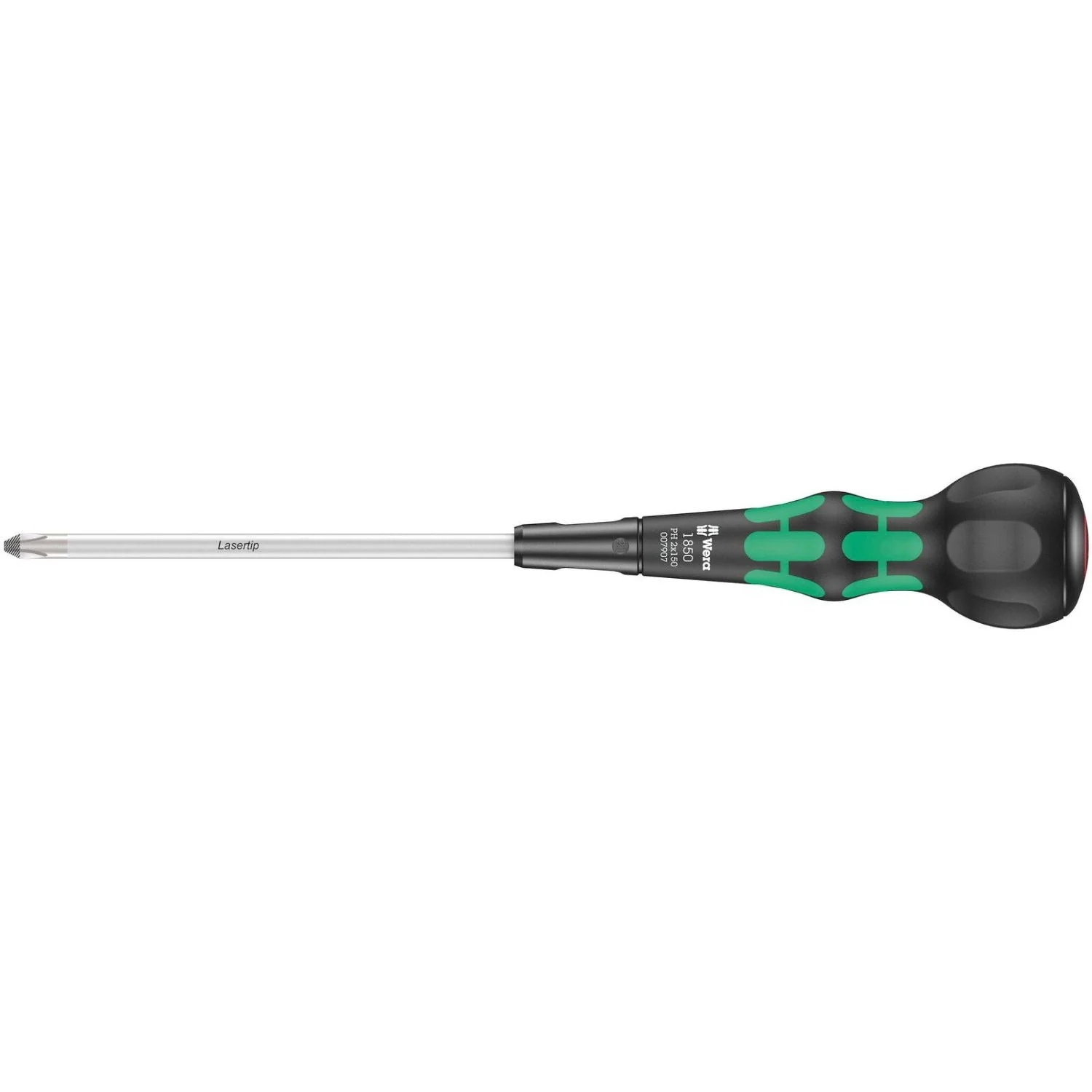 Wera 1850 Ph Kraftform Ball-Grip Phillips-Head Screwdriver, Ph 2x150-mm. - Image 1