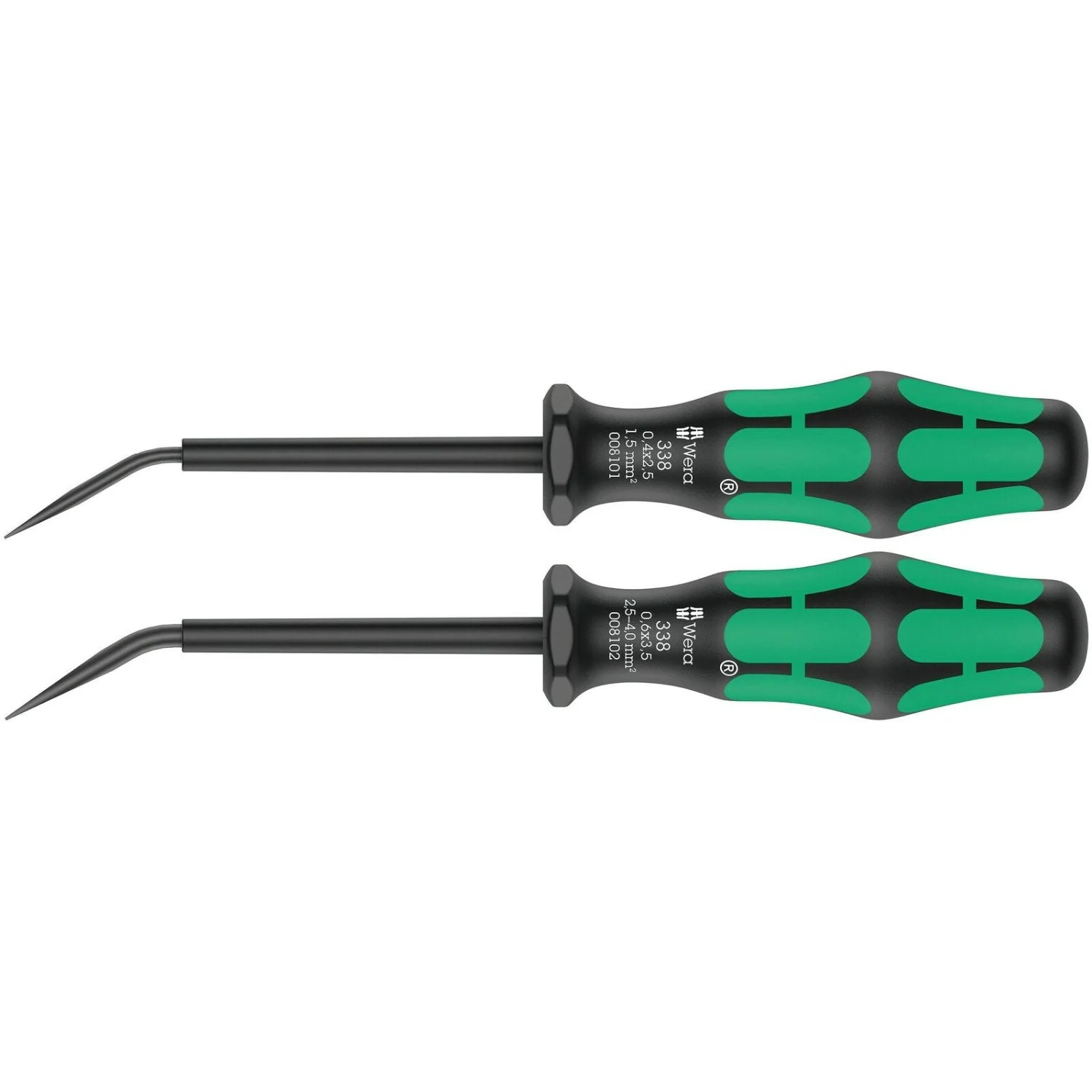 Wera 338/2 Set Of Actuation Tools For Terminal Blocks (Spring Cages), 2-Pieces - Image 2