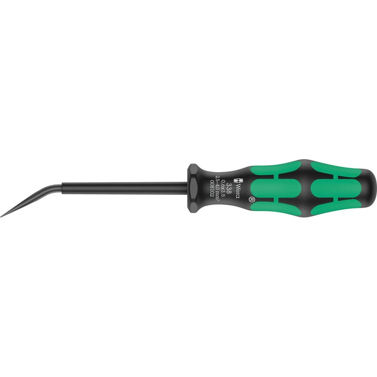 Wera 338 Actuation Tool For Terminal Blocks (Spring Cages), 0.6x3.5x81-mm. - Image 1