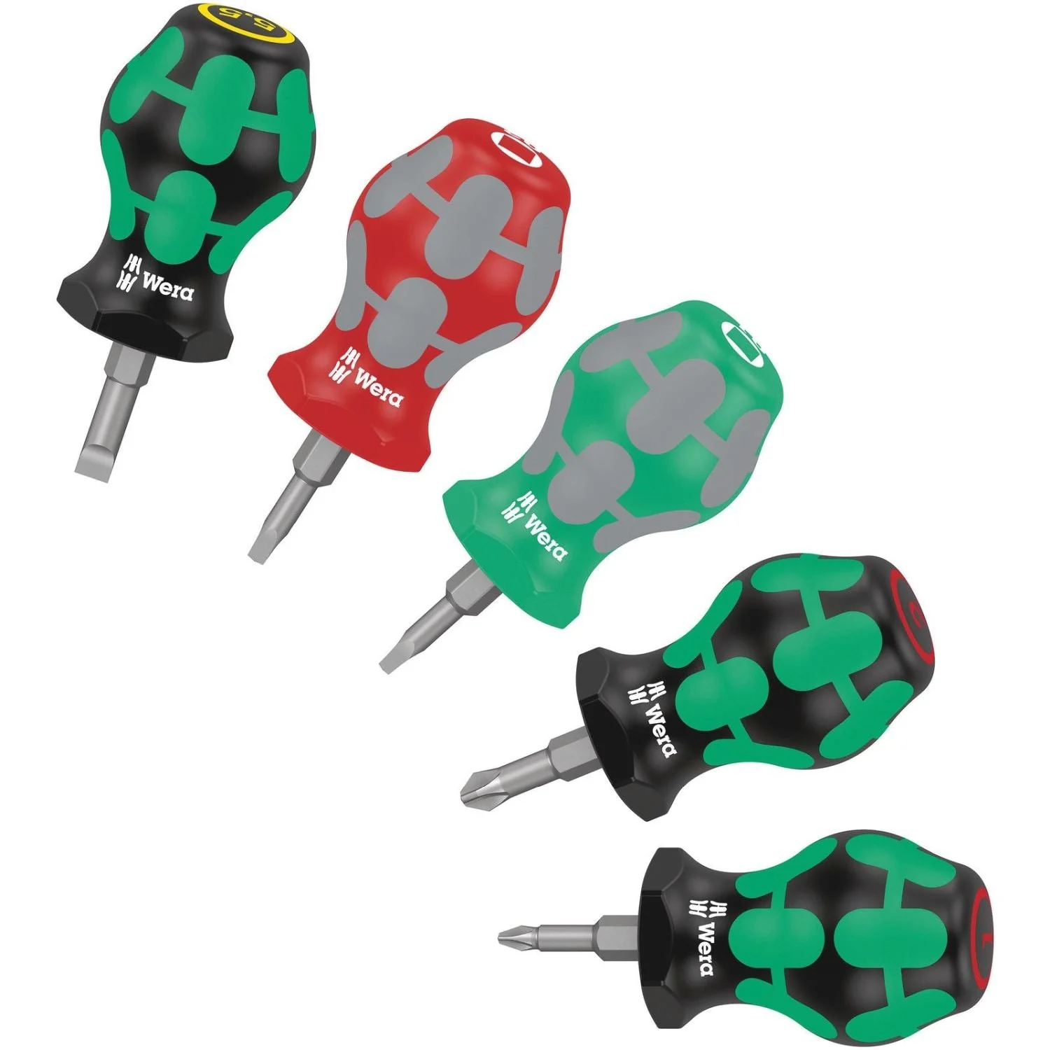 Wera Stubby Set 3 Screwdriver Set, 5-Pieces - Image 1