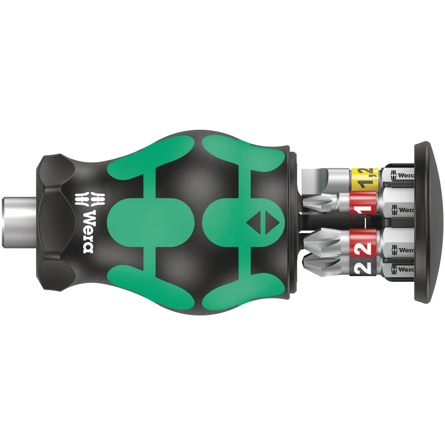 Wera Kraftform Kompakt Stubby Magazine 2, 6-Pieces - Image 1