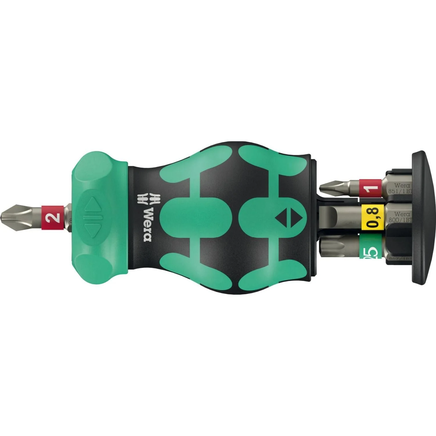 Wera Kraftform Kompakt Stubby Magazine Ra 1, 6-Pieces - Image 1