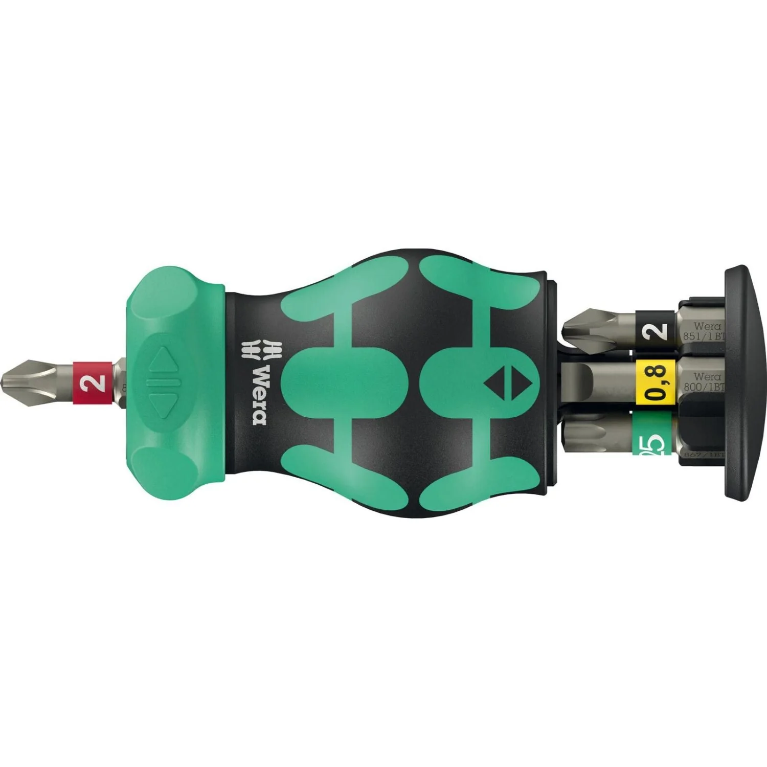 Wera Kraftform Kompakt Stubby Magazine Ra 2, 6-Pieces - Image 2