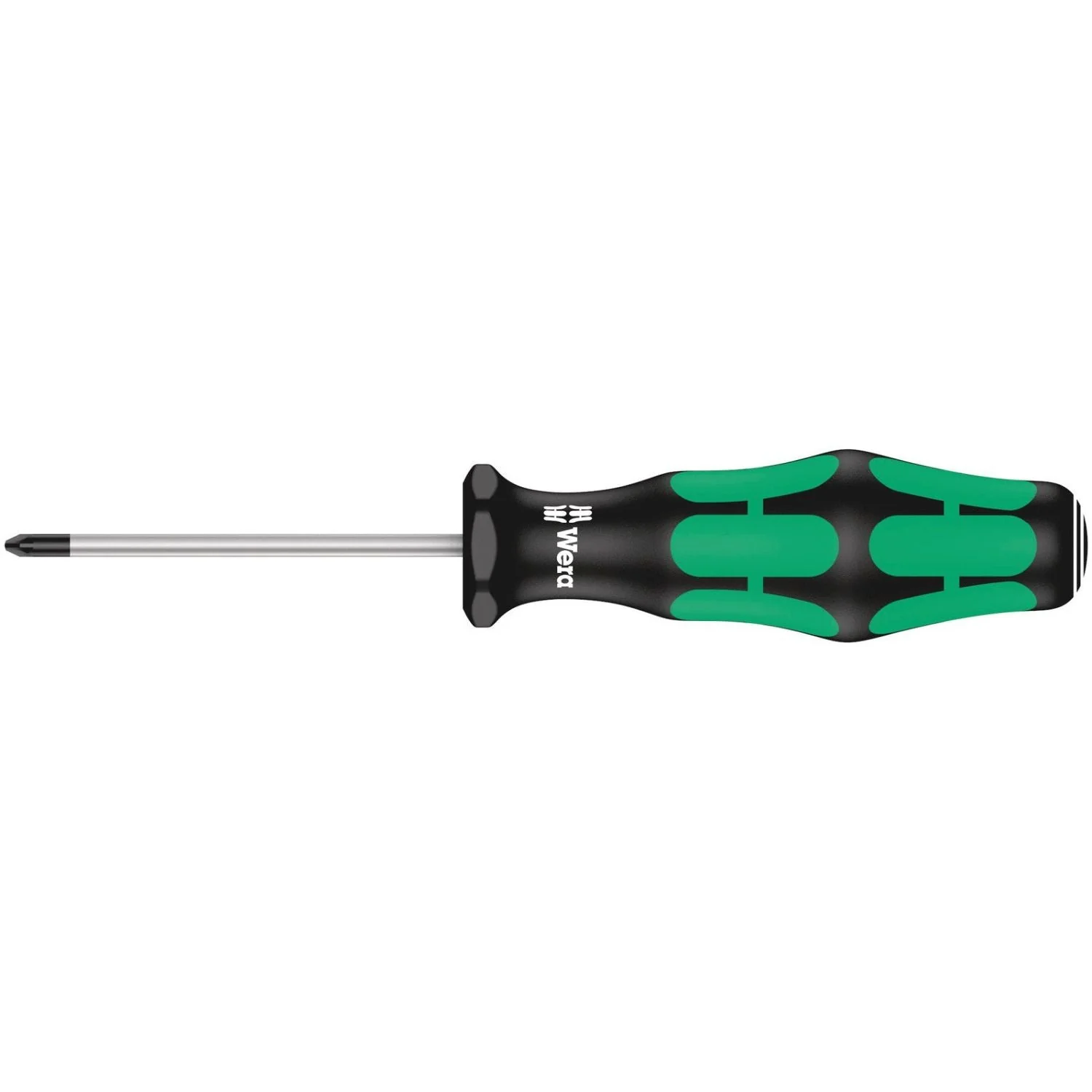 Wera 355 Pz Screwdriver For Pozidriv Screws, Pz 0x60-mm. - Image 1