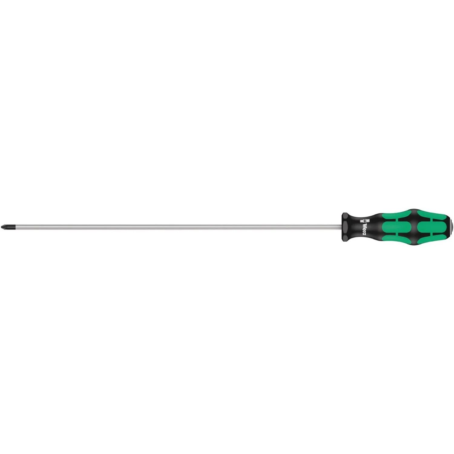 Wera 355 Pz Screwdriver For Pozidriv Screws, Pz 1x300-mm. - Image 1