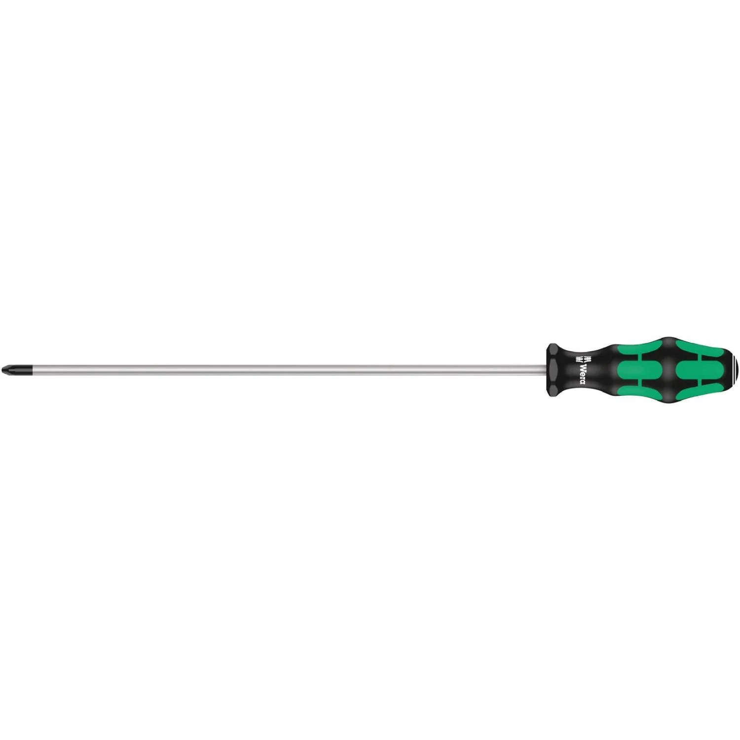 Wera 355 Pz Screwdriver For Pozidriv Screws, Pz 2x300-mm. - Image 1