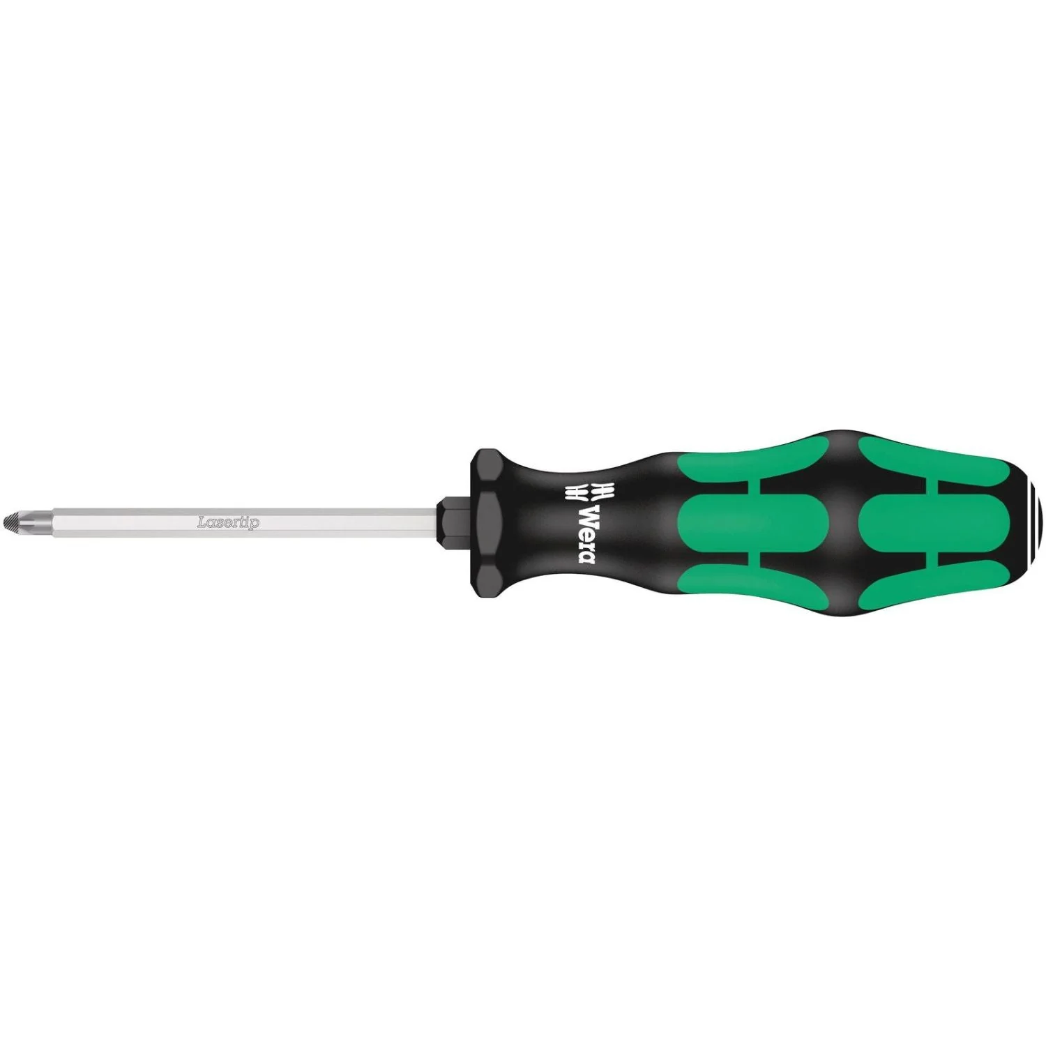Wera 355 Sk Pz Screwdriver For Pozidriv Screws, Pz 1x80-mm. - Image 1