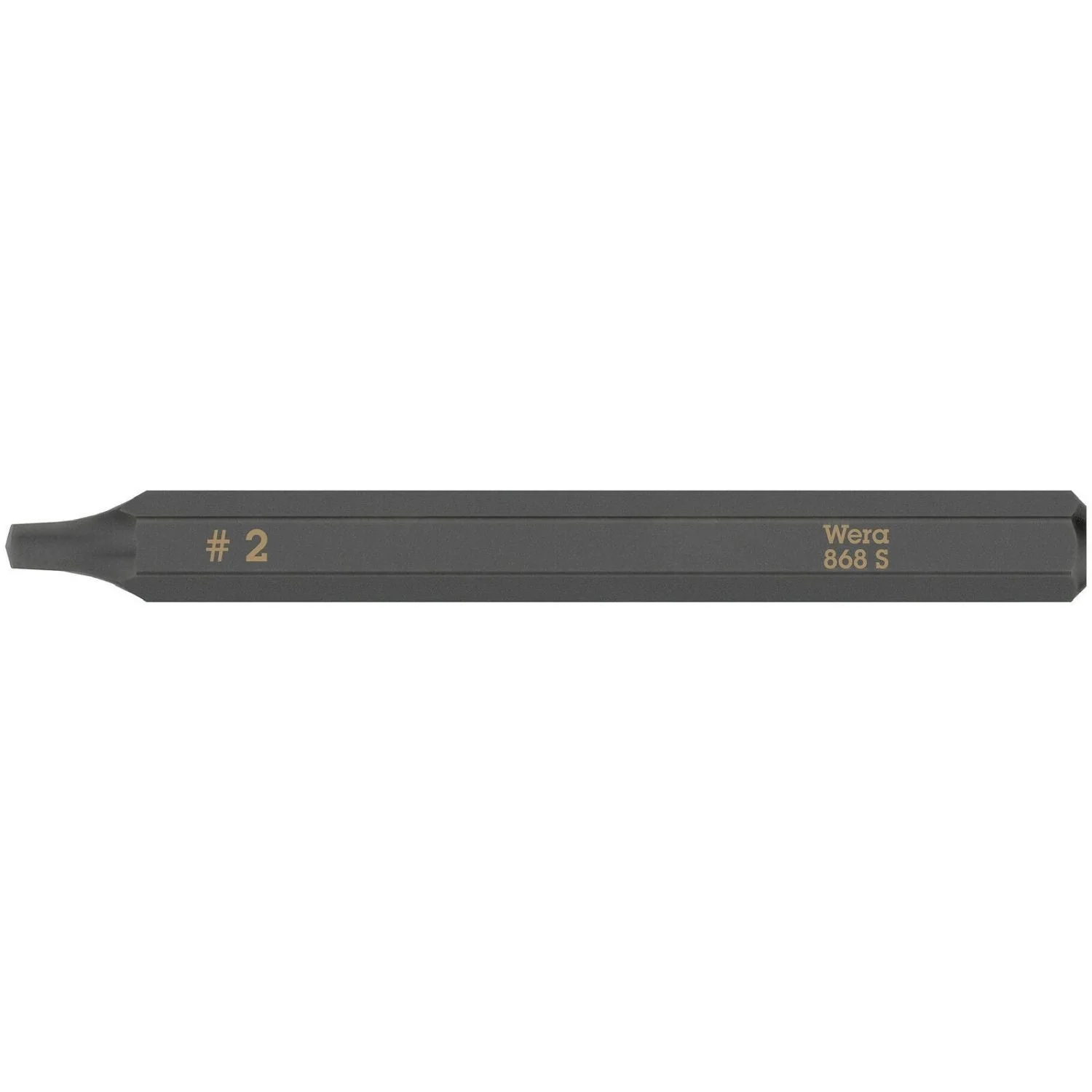 Wera 868 S Square Head Socket Bit For Impact Screwdrivers, # 1x70-mm. - Image 2