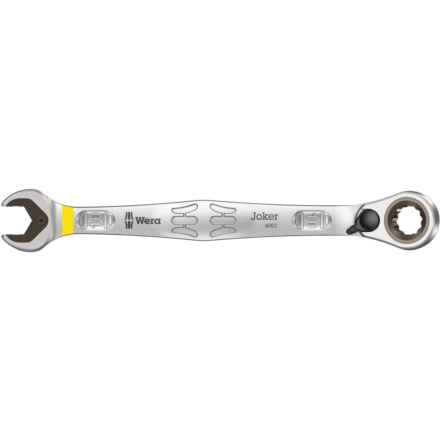 Wera 6001 Joker Switch Ratcheting Combination Wrench, With Switch Lever, 10x159-mm. - Image 1