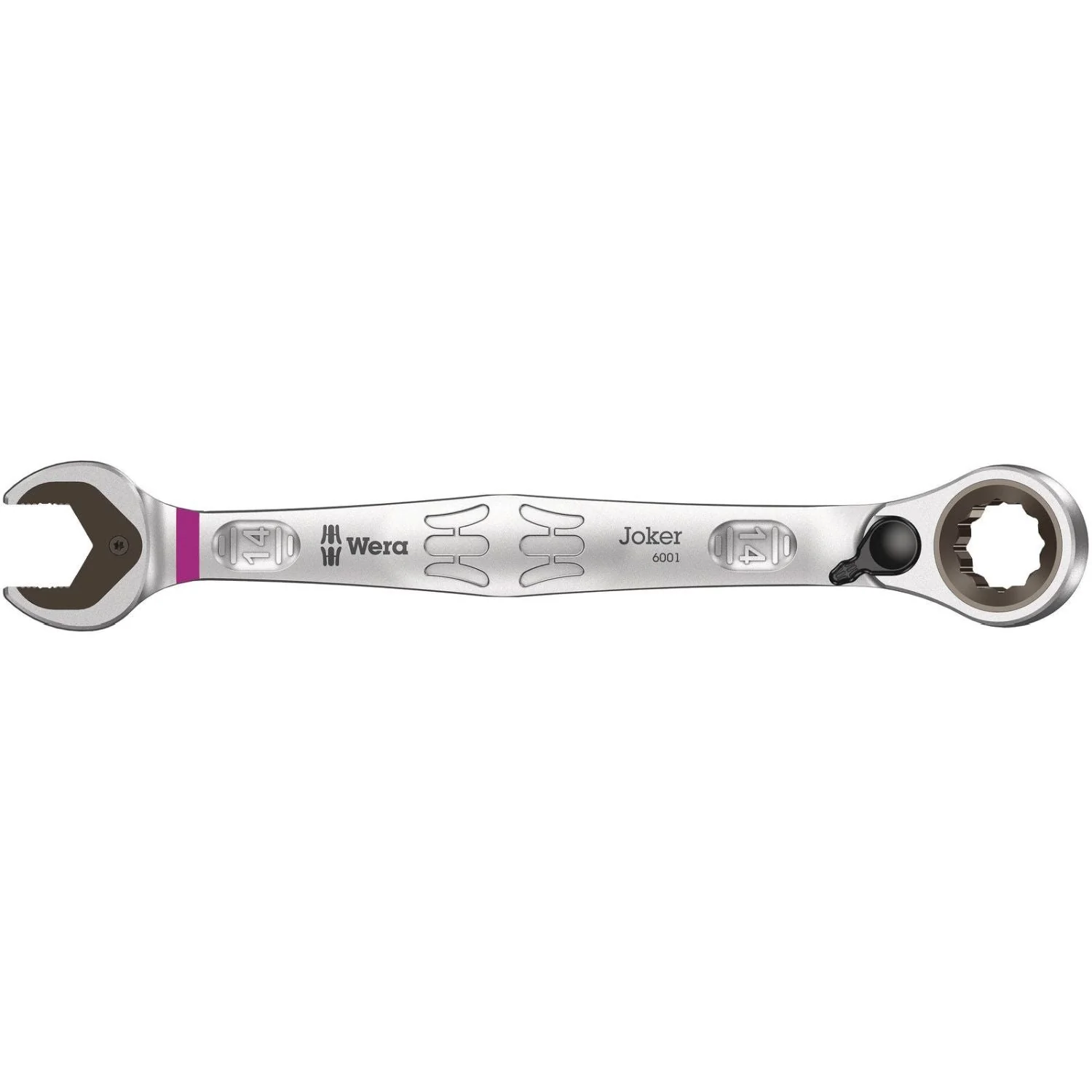 Wera 6001 Joker Switch Ratcheting Combination Wrench, With Switch Lever, 14x187-mm. - Image 1