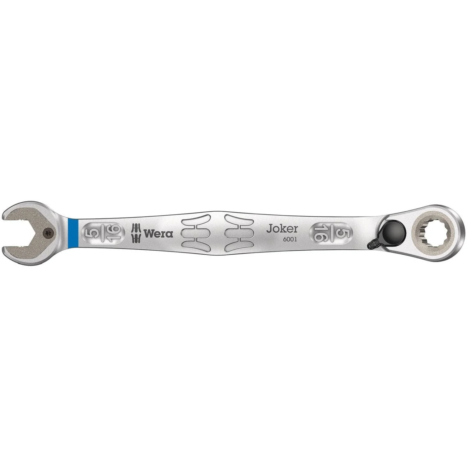 Wera 6001 Joker Switch Ratcheting Combination Wrench, With Switch Lever, Imperial, 5/16-in.x144-mm. - Image 1