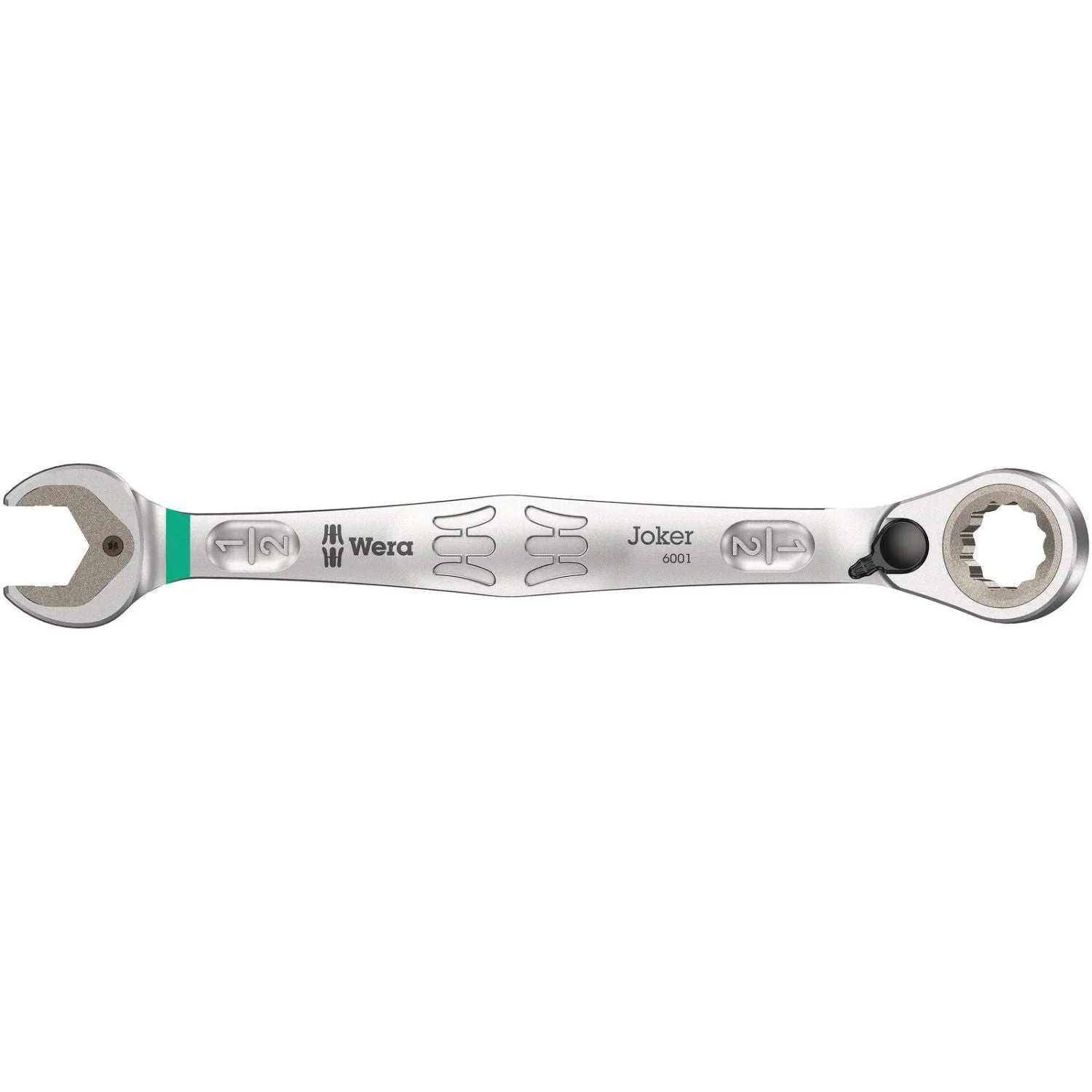 Wera 6001 Joker Switch Ratcheting Combination Wrench, With Switch Lever, Imperial, 11/16-in.x234-mm. - Image 2