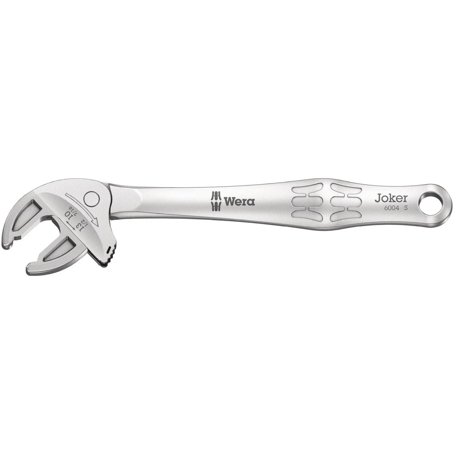 Wera 6004 Joker S Self-Setting Spanner, 10; 11; 12; 13x7/16; 1/2-in.x154-mm. - Image 2