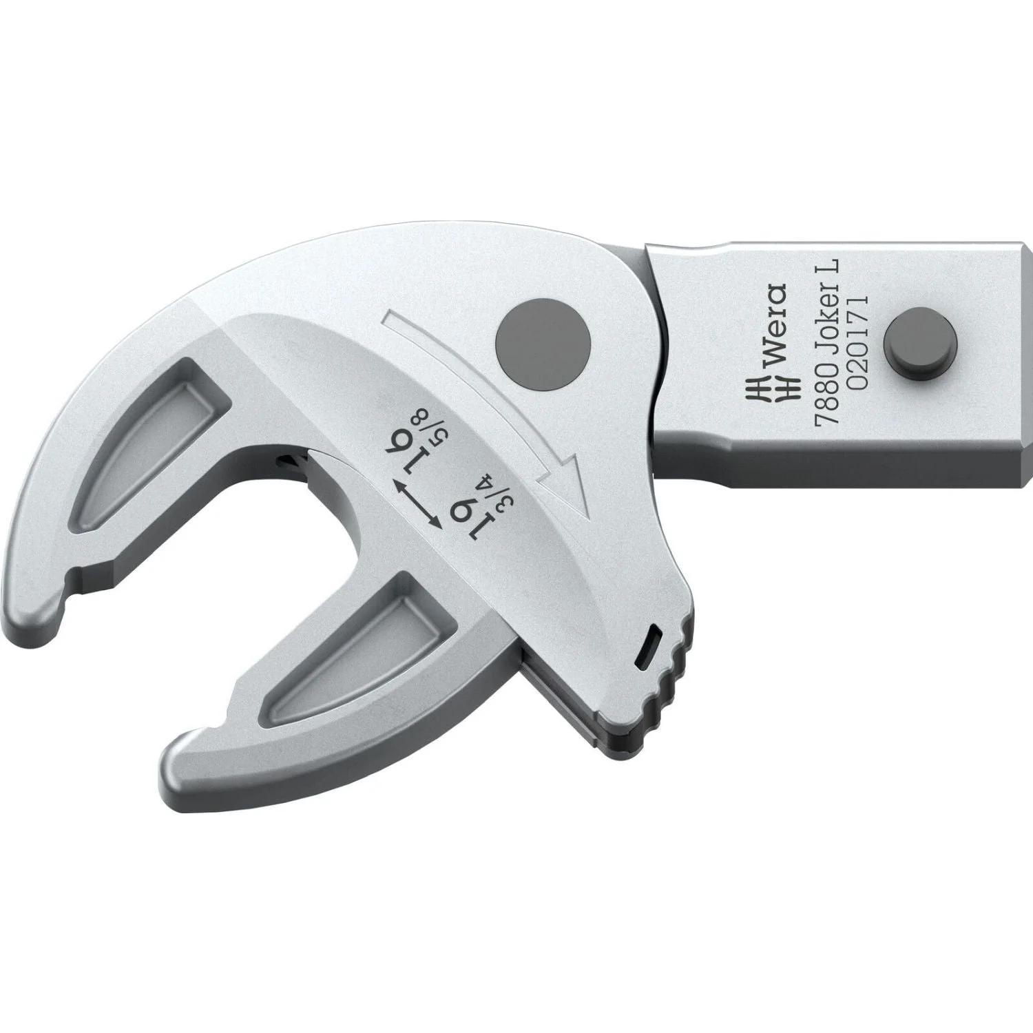 Wera 7880 Joker L Self-Setting Insert Spanner For Wrench Sizes 16-19-mm., 14X18Mm, 14X18x16-19x5/8-3/4-in.x85.5-mm. - Image 1