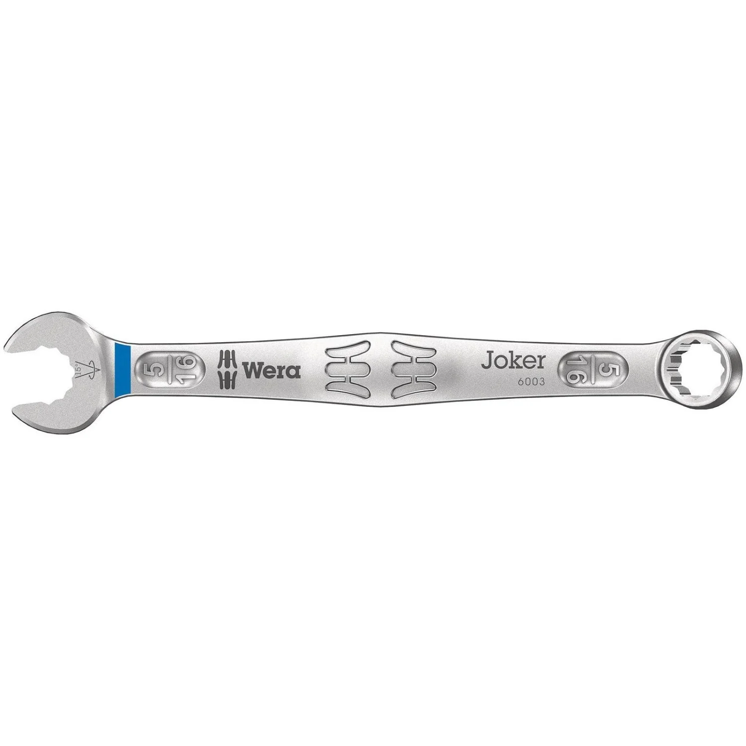 Wera 6003 Joker Combination Wrench, Imperial, 5/16-in.x115-mm. - Image 1