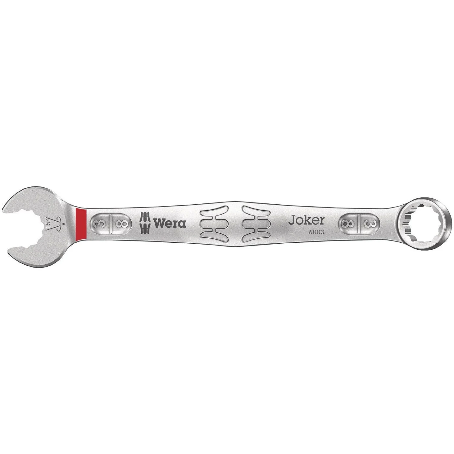 Wera 6003 Joker Combination Wrench, Imperial, 3/8-in.x125-mm. - Image 1