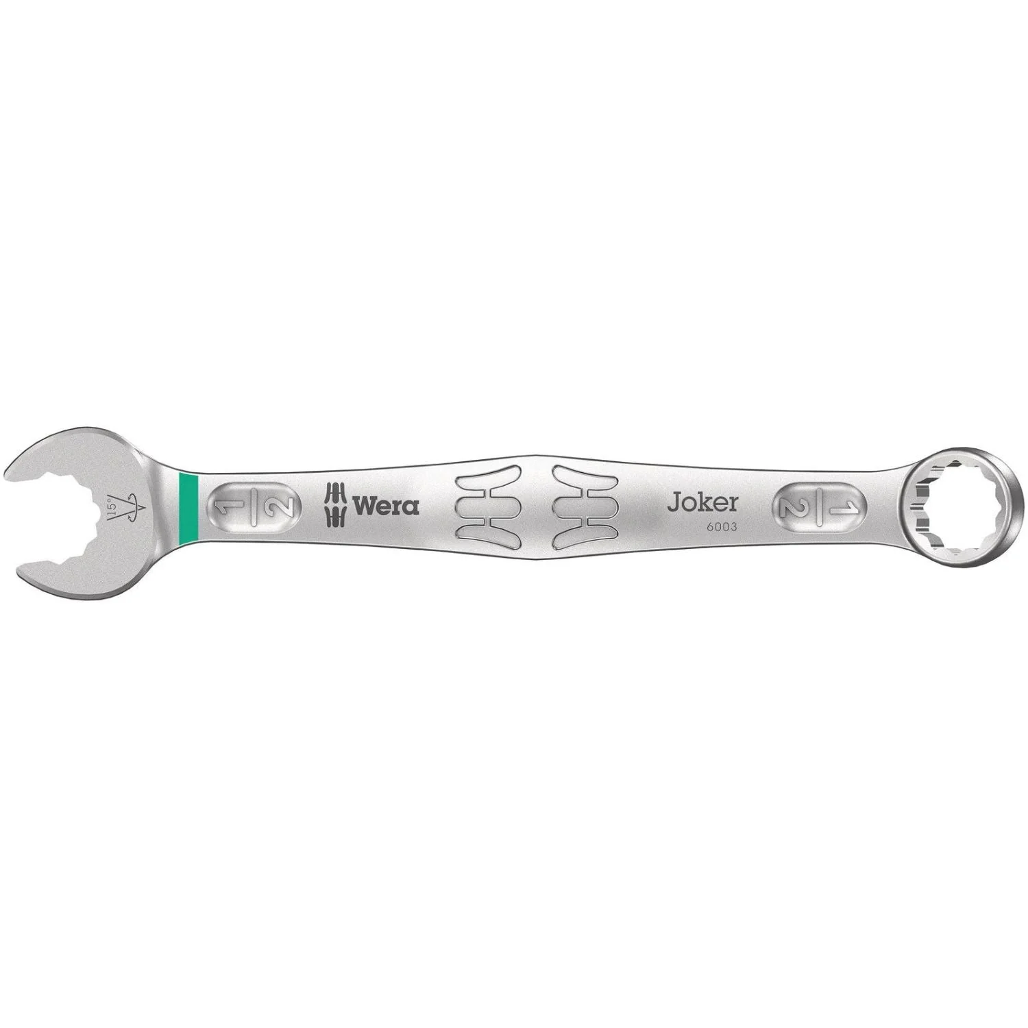 Wera 6003 Joker Combination Wrench, Imperial, 1/2-in.x160-mm. - Image 1