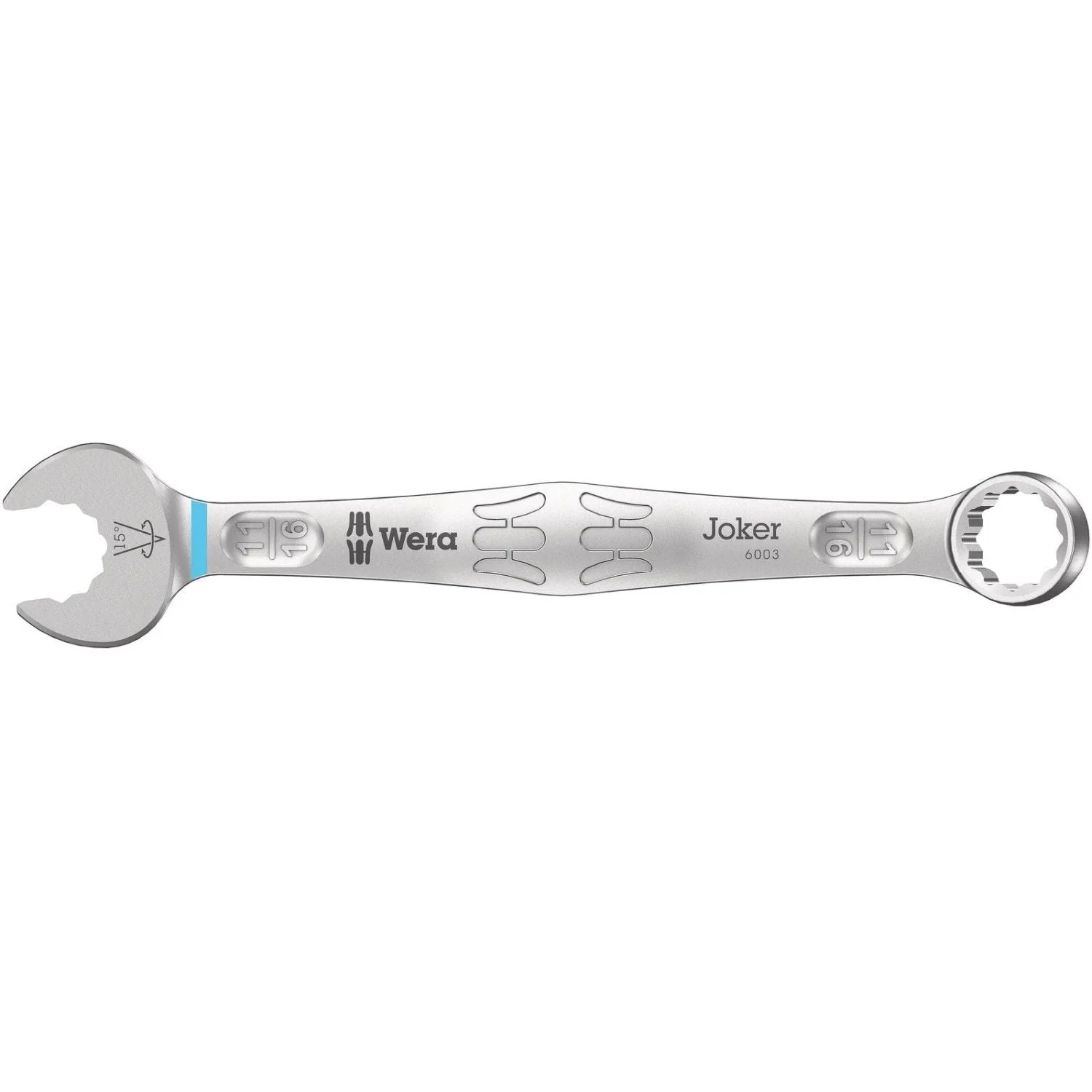 Wera 6003 Joker Combination Wrench, Imperial, 11/16-in.x210-mm. - Image 1