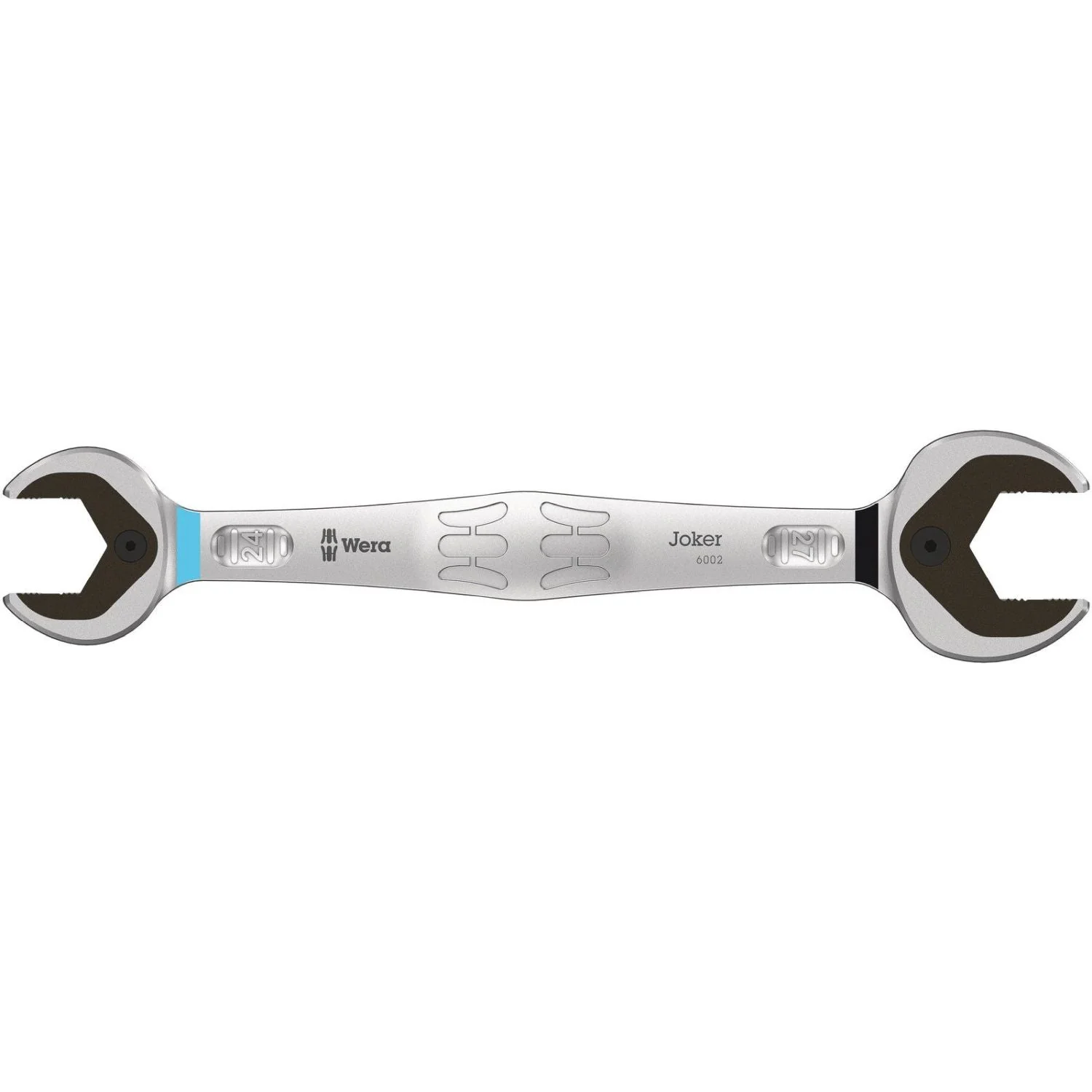 Wera 6002 Joker Double Open End Wrenches, 24x27x280-mm. - Image 1
