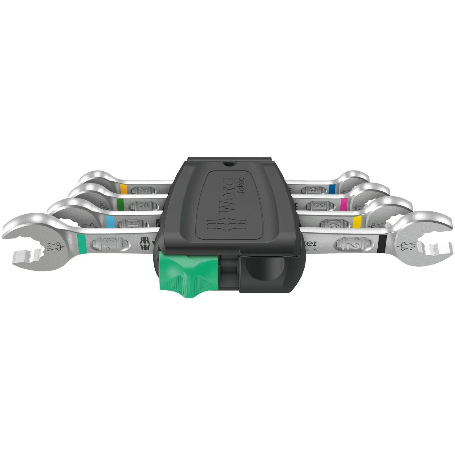 Wera 6005 Joker 4 Set 1 Double Open End Wrench Set, 4-Pieces - Image 1