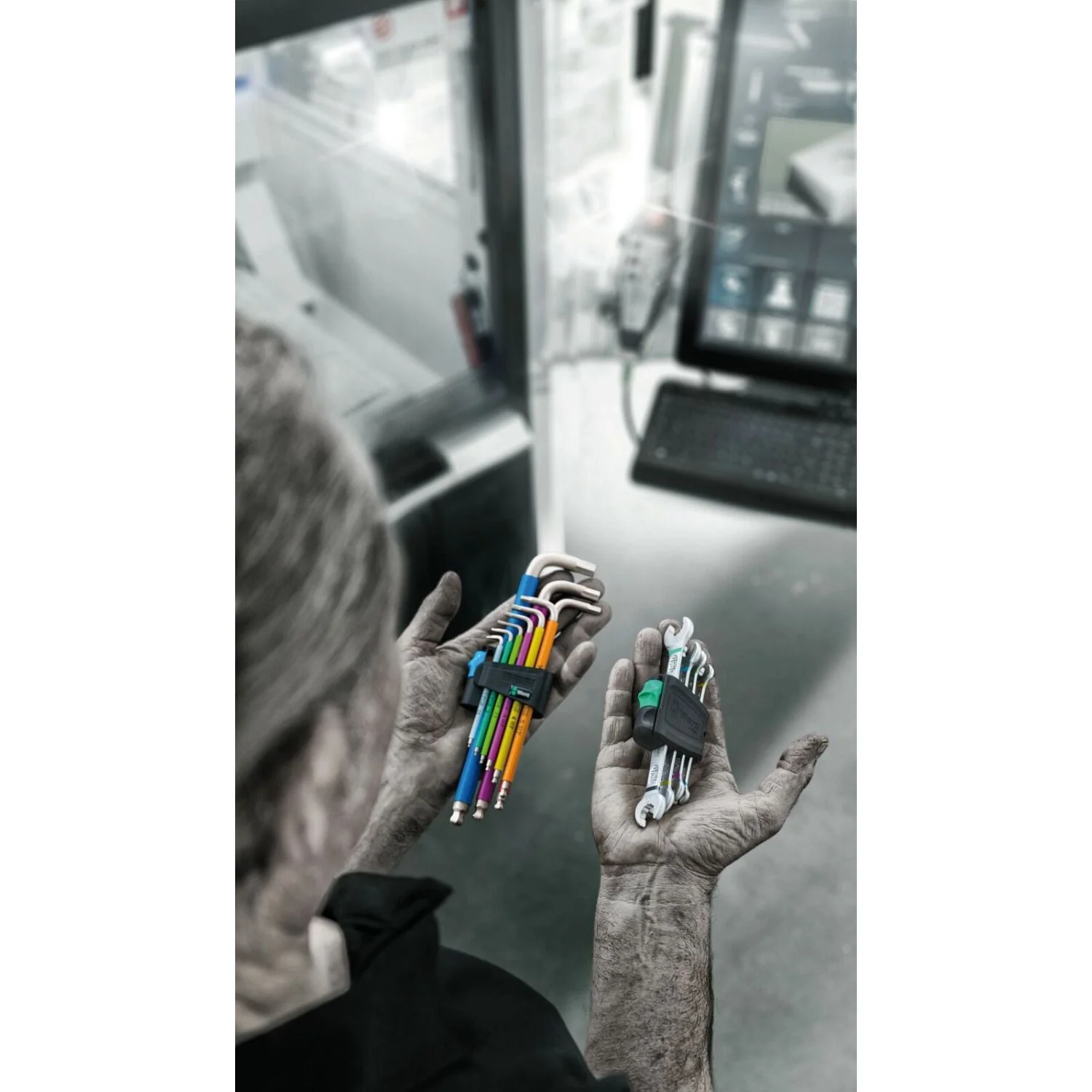 Wera 6005 Joker 4 Set 1 Double Open End Wrench Set, 4-Pieces - Image 3