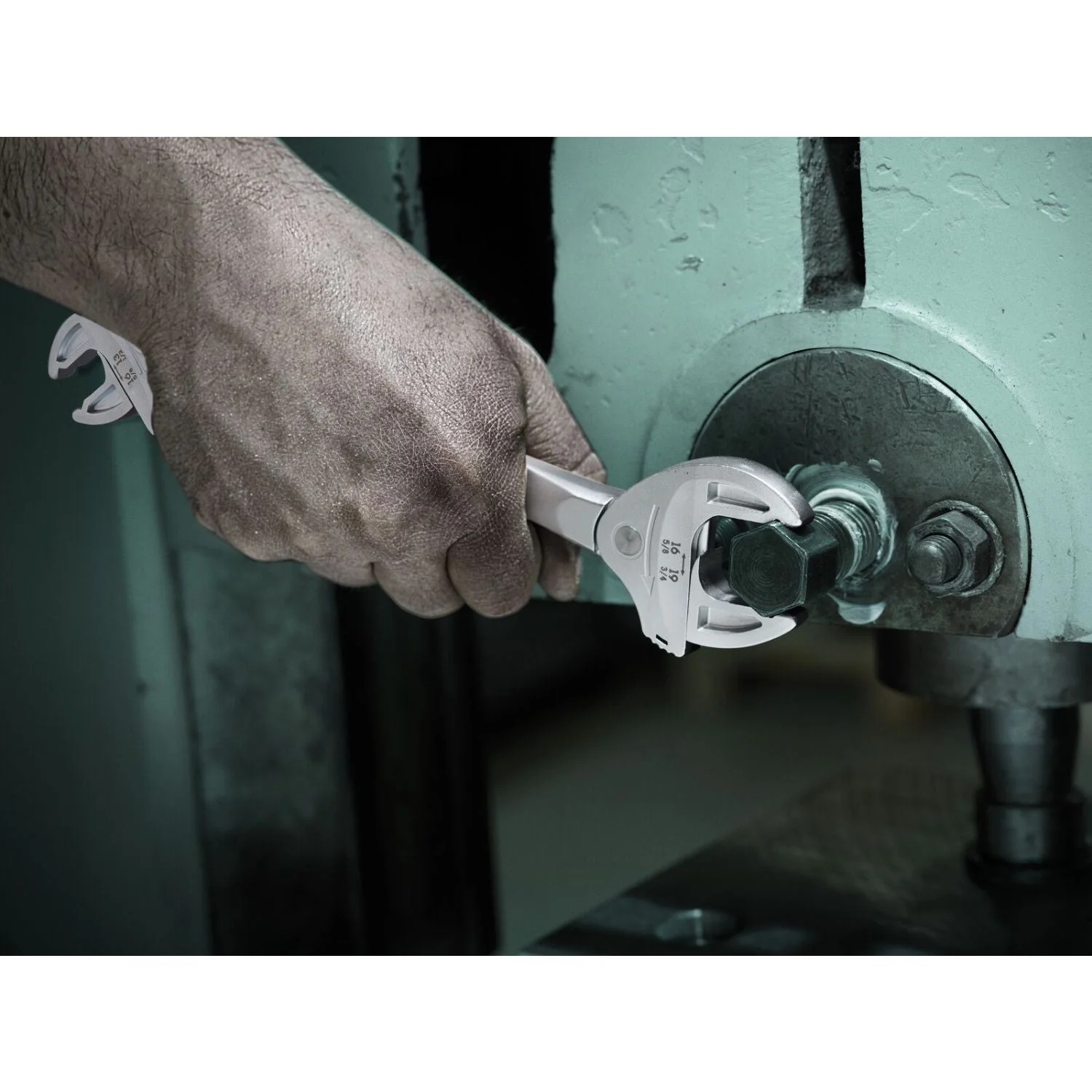 Wera 6006 Joker M/L Self-Setting Double Spanner, 13; 14; 15; 16x1/2; 17/32; 9/16; 19/32; 5/8-in.x16; 17; 18; 19x5/8; 11/16; 3/4-in.x239.4-mm. - Image 3
