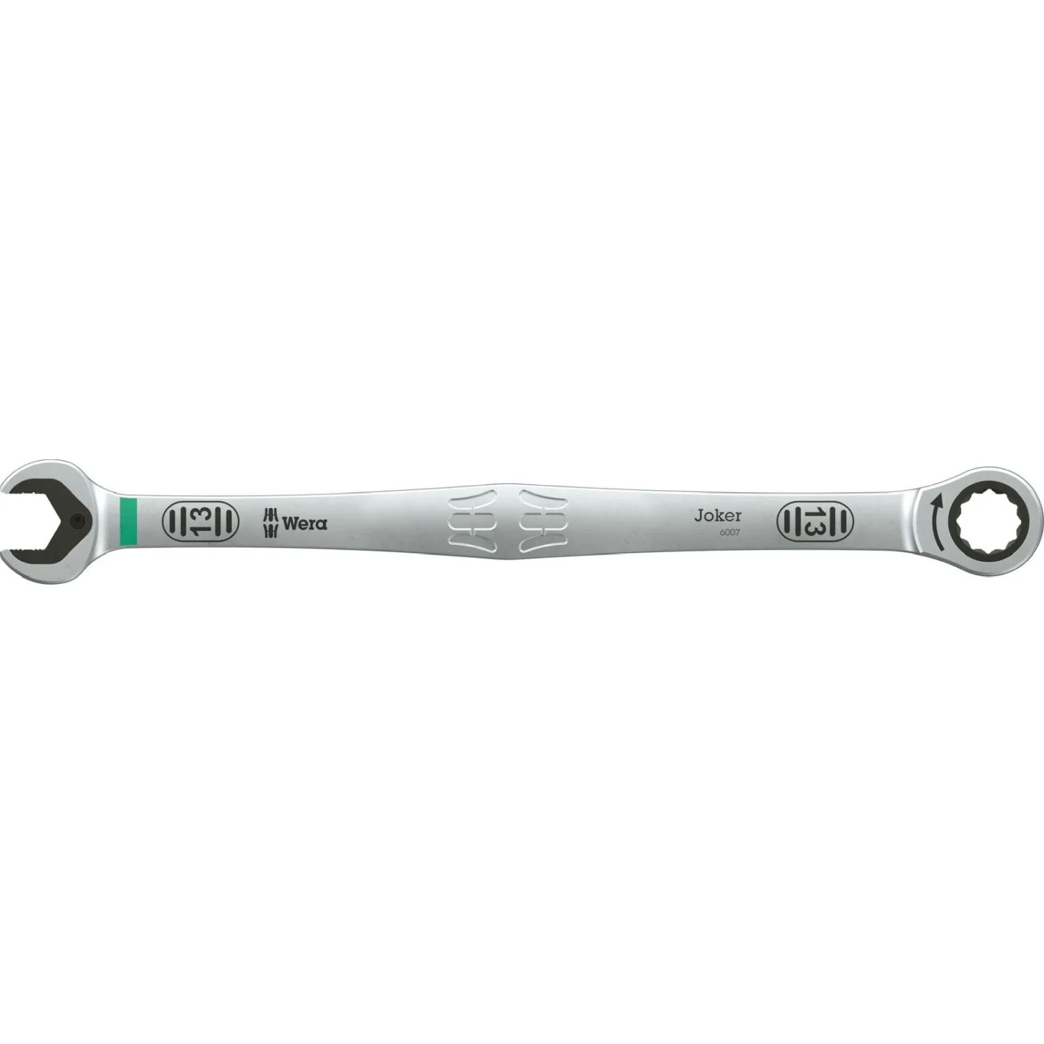 Wera 6007 Joker SB Ring Ratchet Spanner, Long Design, 13x245-mm. - Image 1