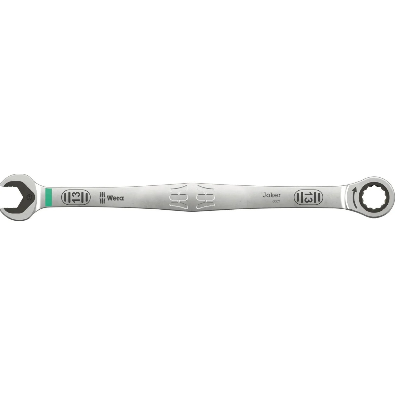 Wera 6007 Joker SB Ring Ratchet Spanner, Long Design, 13x245-mm. - Image 2