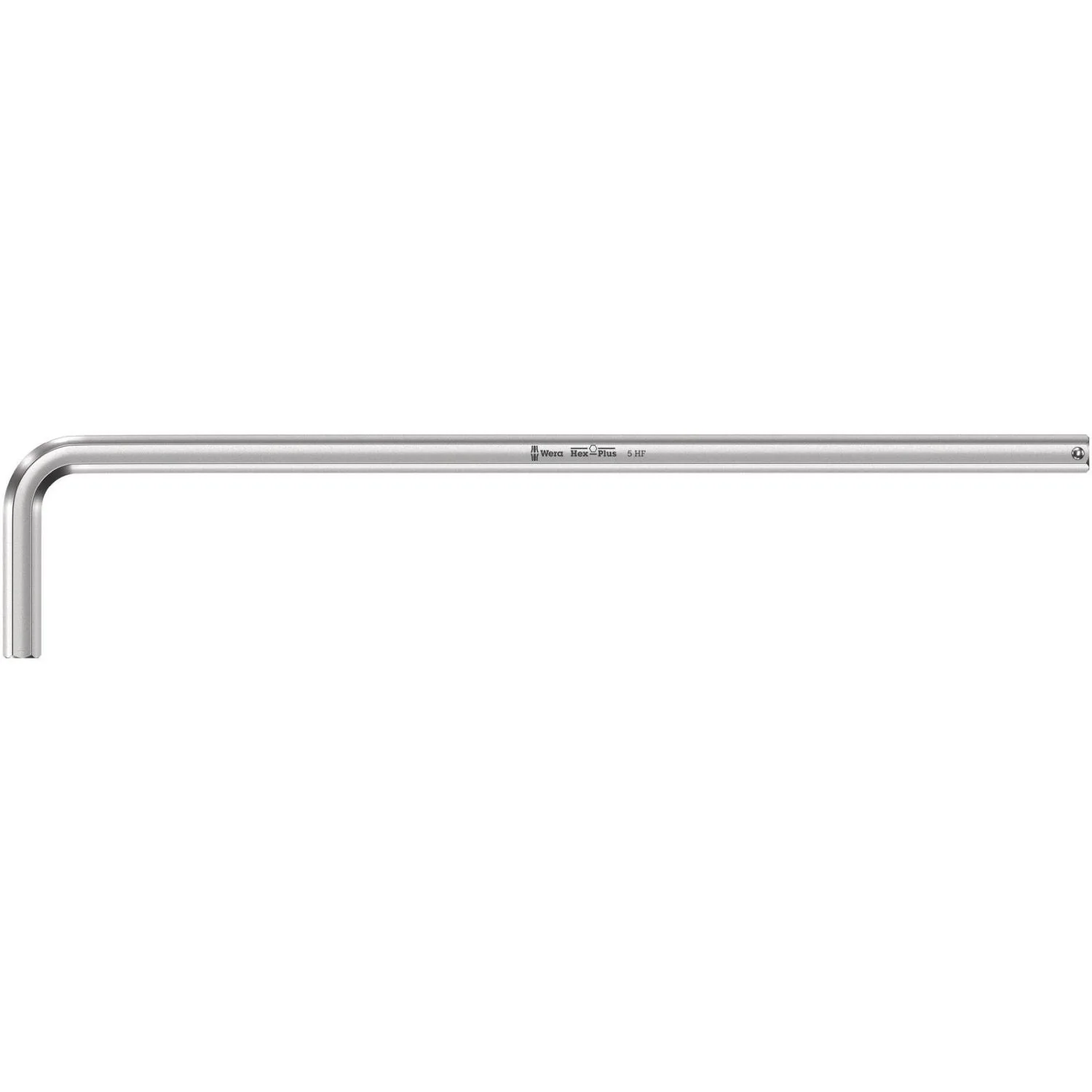 Wera 950 L Hf L-Key, Metric, Chrome-Plated, With Holding Function, 5x160-mm. - Image 1
