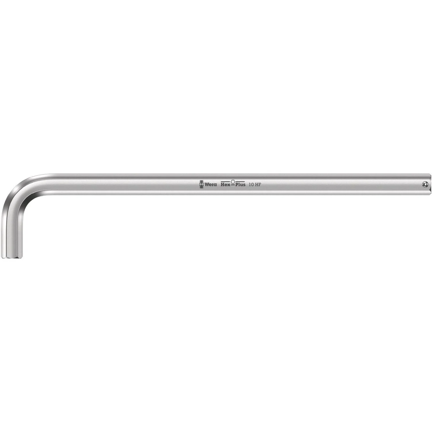 Wera 950 L Hf L-Key, Metric, Chrome-Plated, With Holding Function, 10x219-mm. - Image 1
