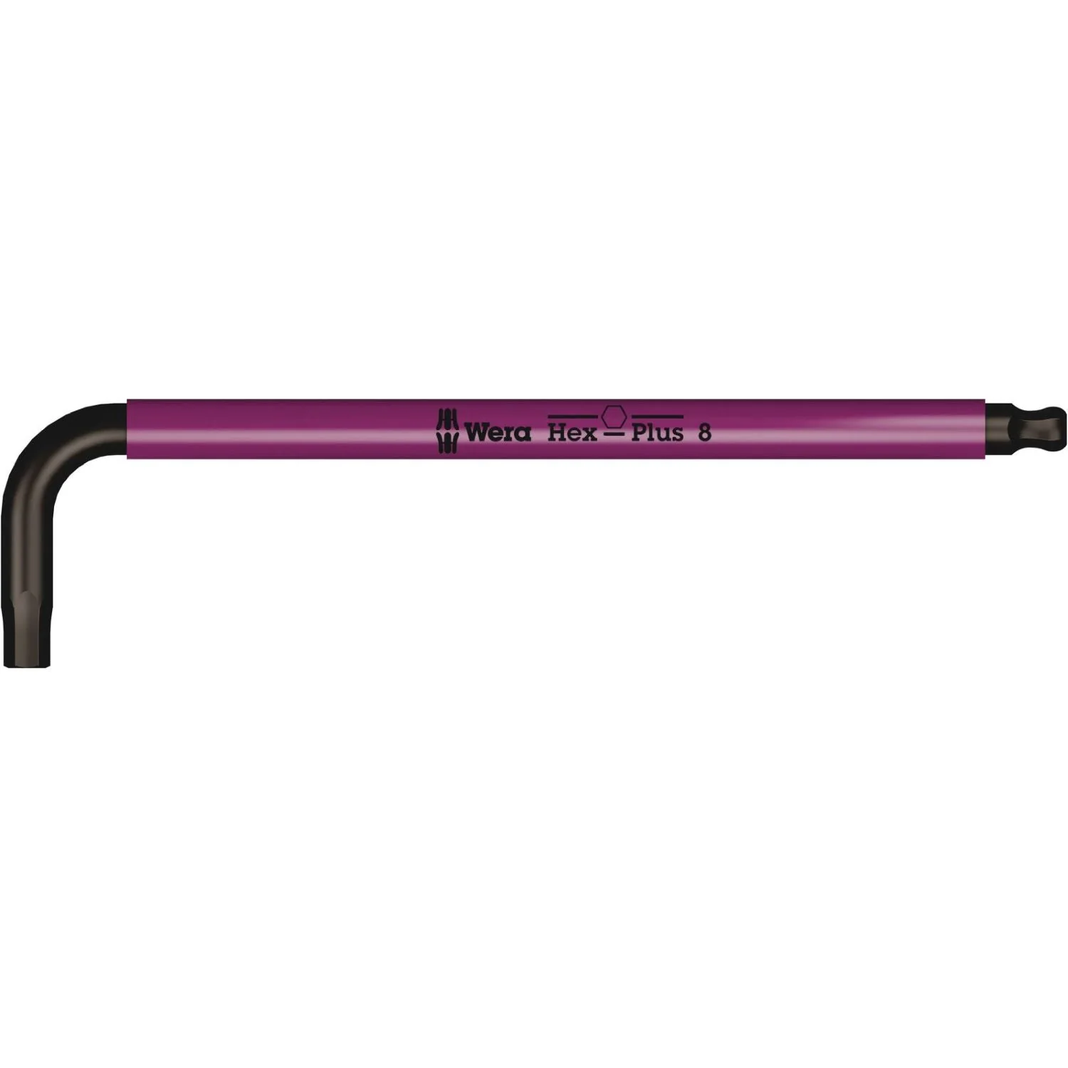 Wera 950 Spkl Hf L-Key Multicolour, Metric, With Holding Function, 8x195-mm. - Image 1