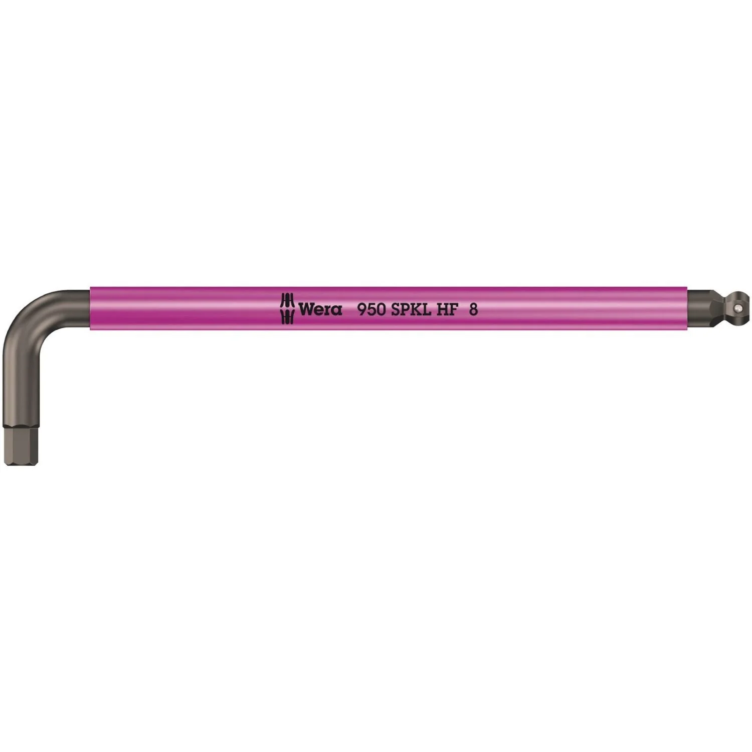 Wera 950 Spkl Hf L-Key Multicolour, Metric, With Holding Function, 8x195-mm. - Image 2