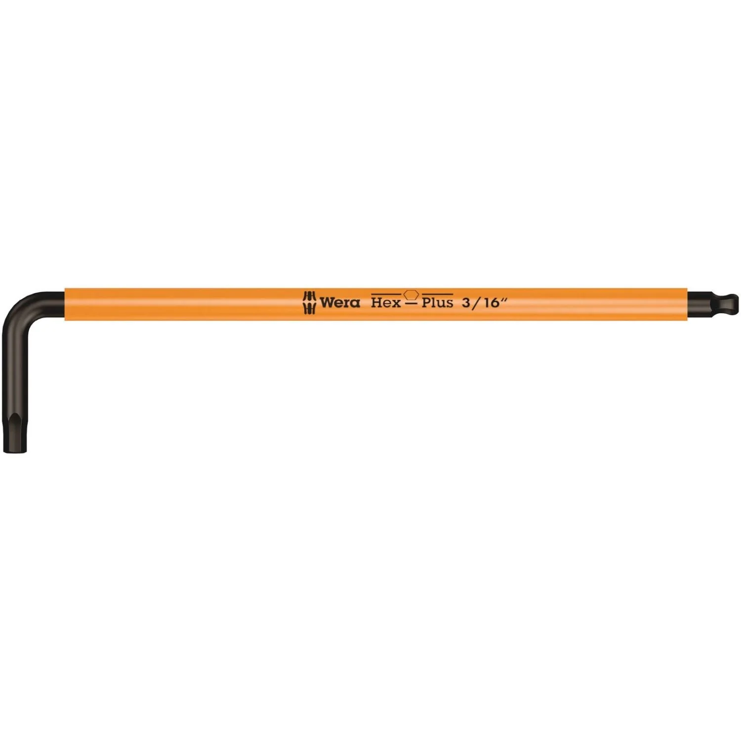 Wera 950 Spkl L-Key Multicolour, Imperial, 3/16-in.x154-mm. - Image 1