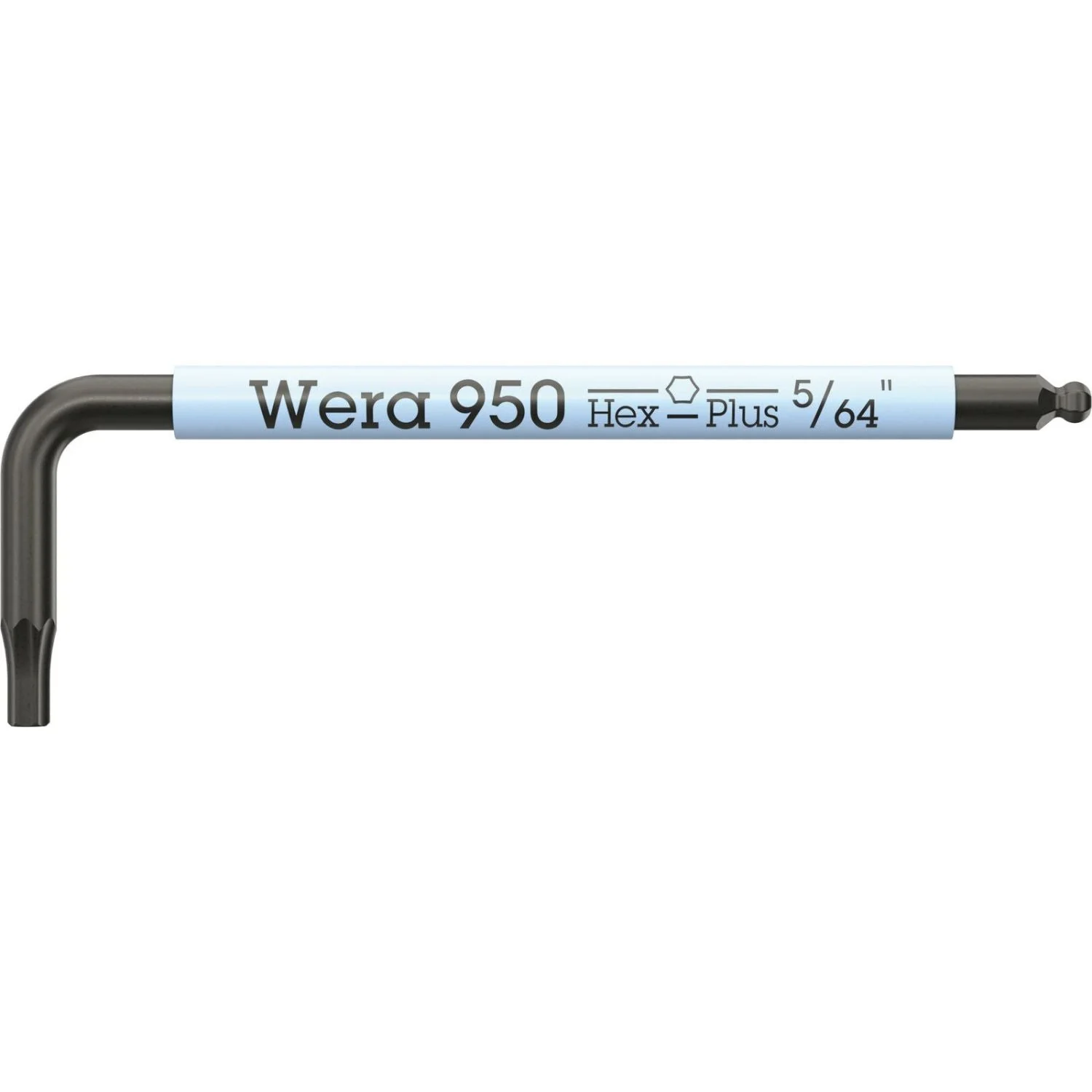 Wera 950 Spks L-Key Multicolour, Imperial, Blacklaser, 5/64-in.x50-mm. - Image 1