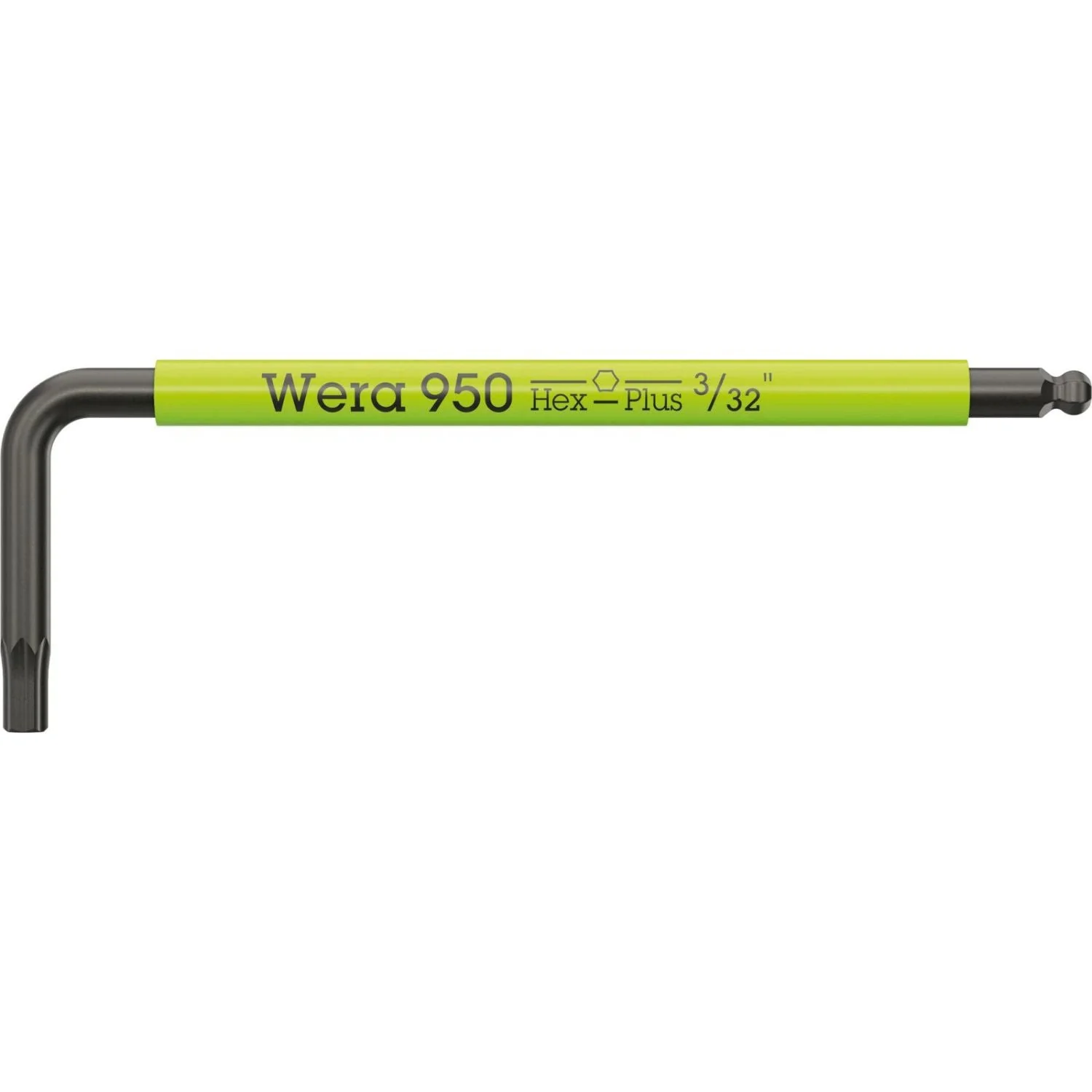 Wera 950 Spks L-Key Multicolour, Imperial, Blacklaser, 3/32-in.x56-mm. - Image 1
