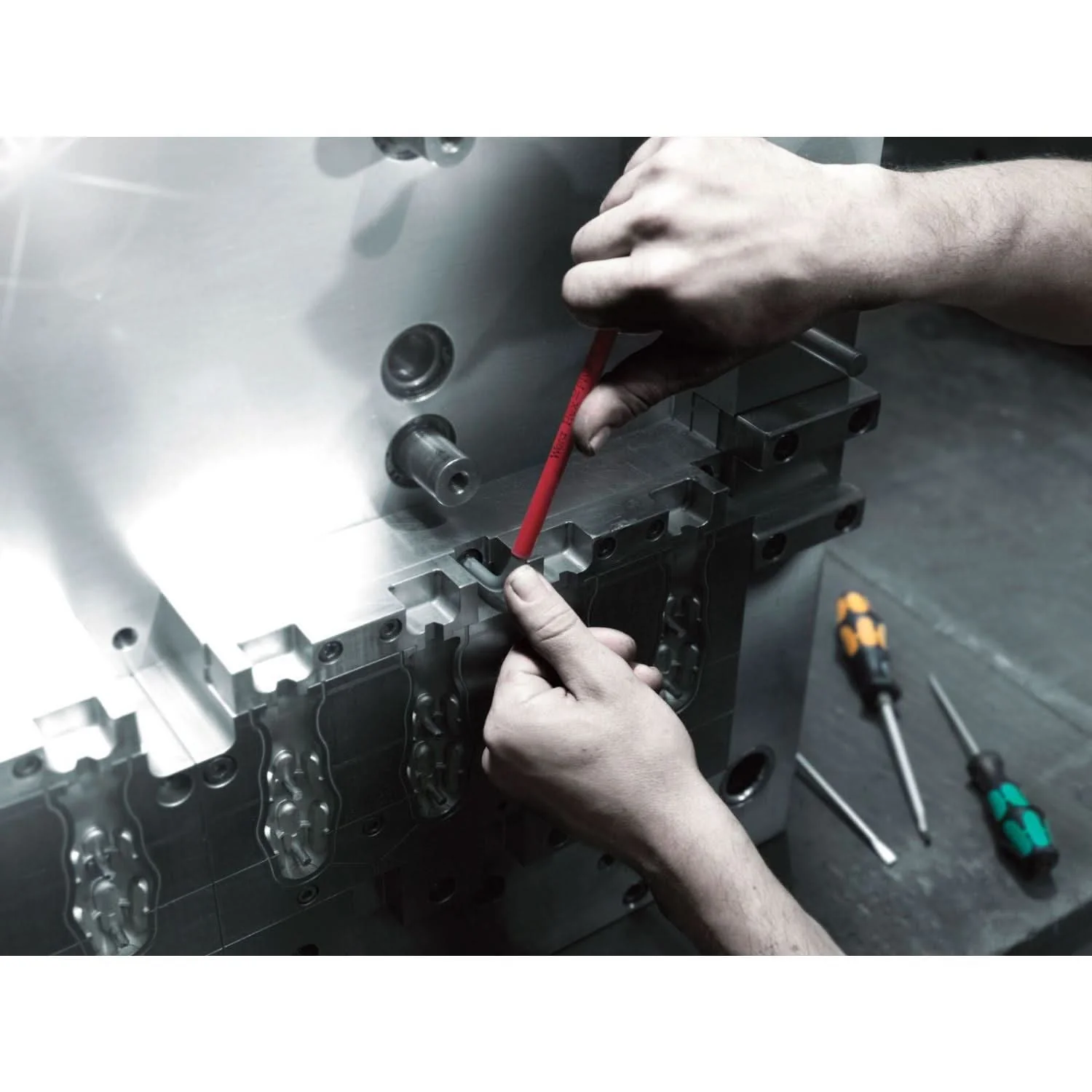 Wera 950 Spks L-Key Multicolour, Imperial, Blacklaser, 5/32-in.x71-mm. - Image 3