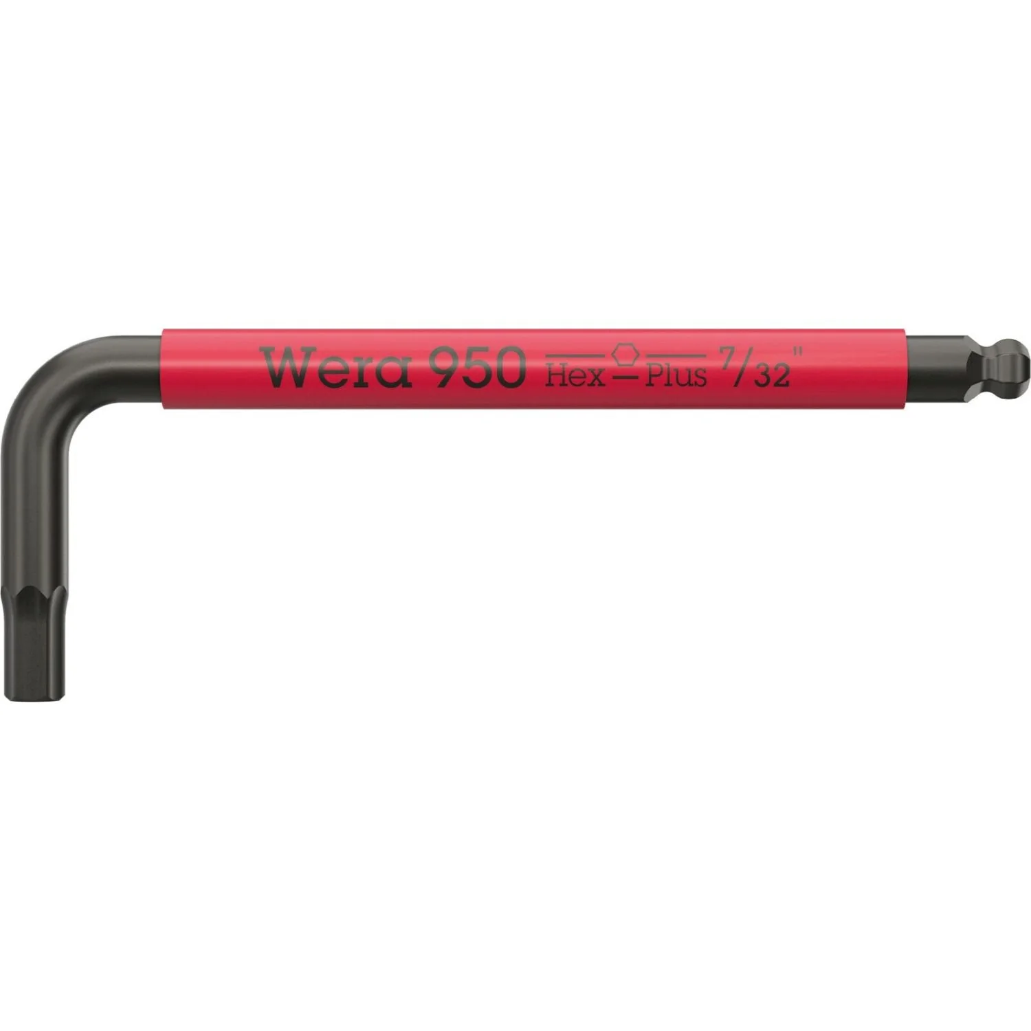 Wera 950 Spks L-Key Multicolour, Imperial, Blacklaser, 7/32-in.x90-mm. - Image 1