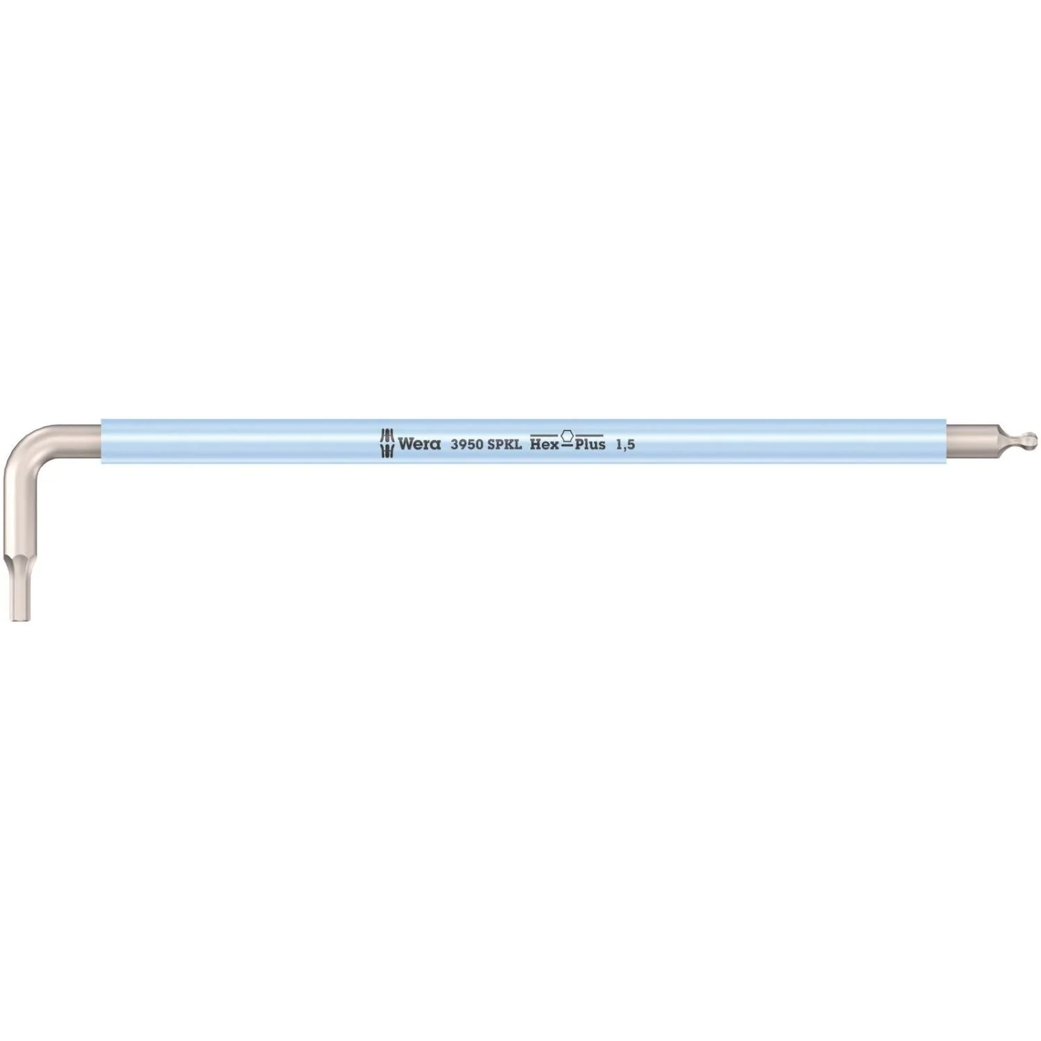 Wera 3950 Spkl Multicolour L-Key, Metric, Stainless, 1.5x90-mm. - Image 1
