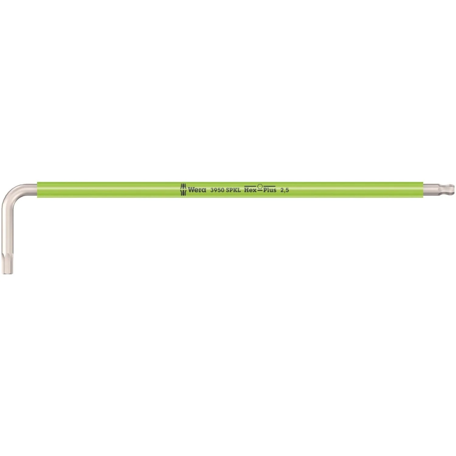 Wera 3950 Spkl Multicolour L-Key, Metric, Stainless, 2.5x112-mm. - Image 1